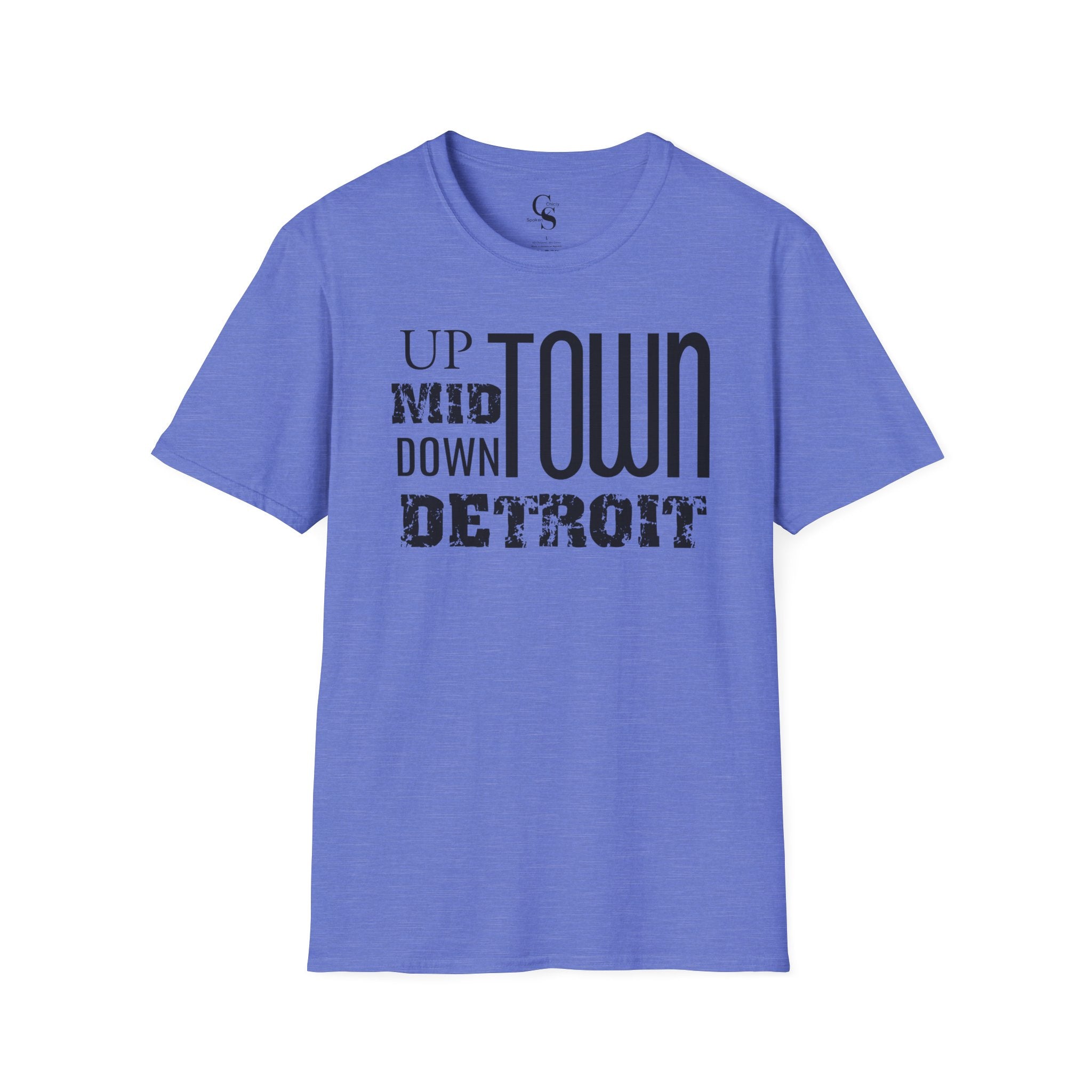 Up, Mid, Downtown Detroit Tee - Tonyalicious Tees