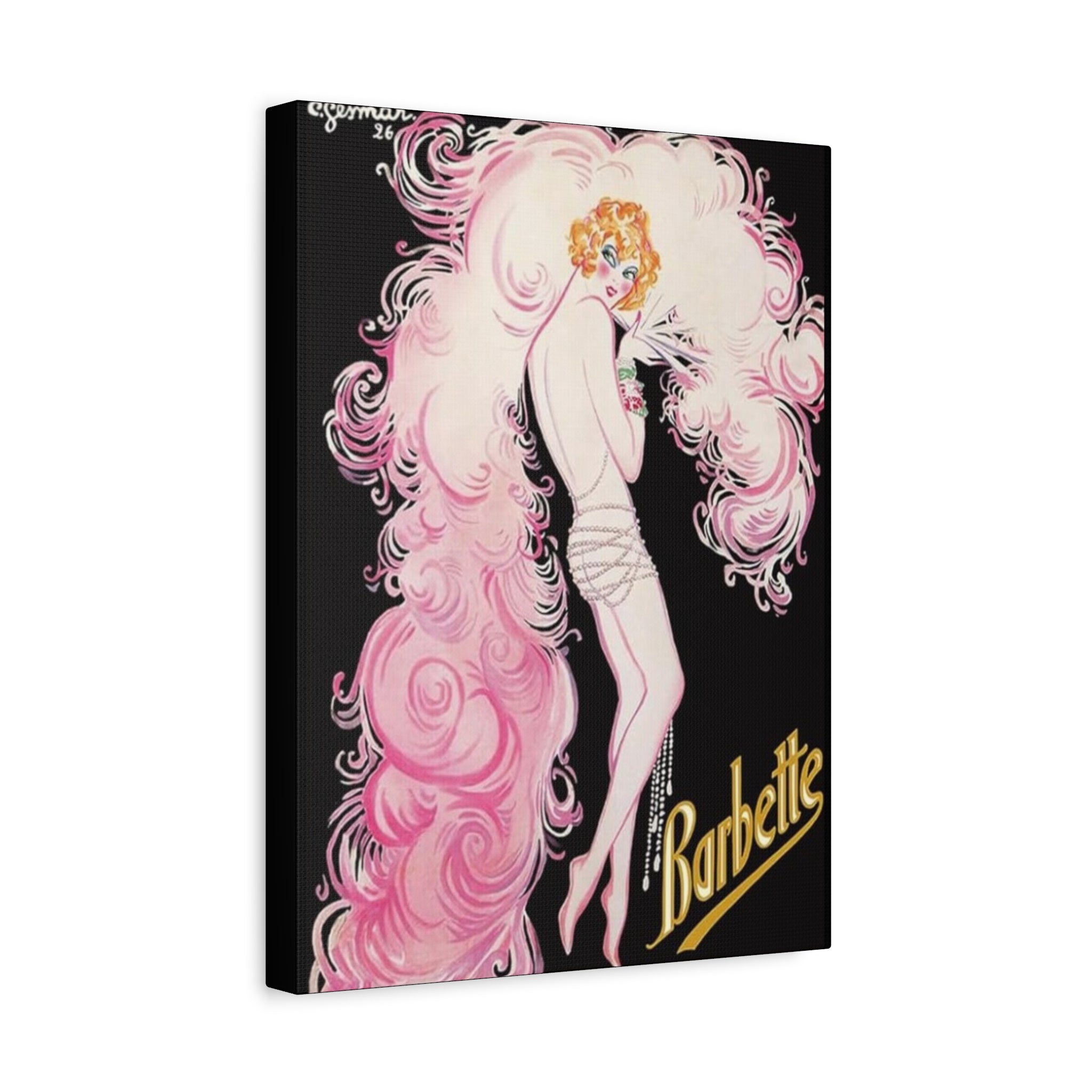 Vintage Barbette Wall Art - Tonyalicious Tees