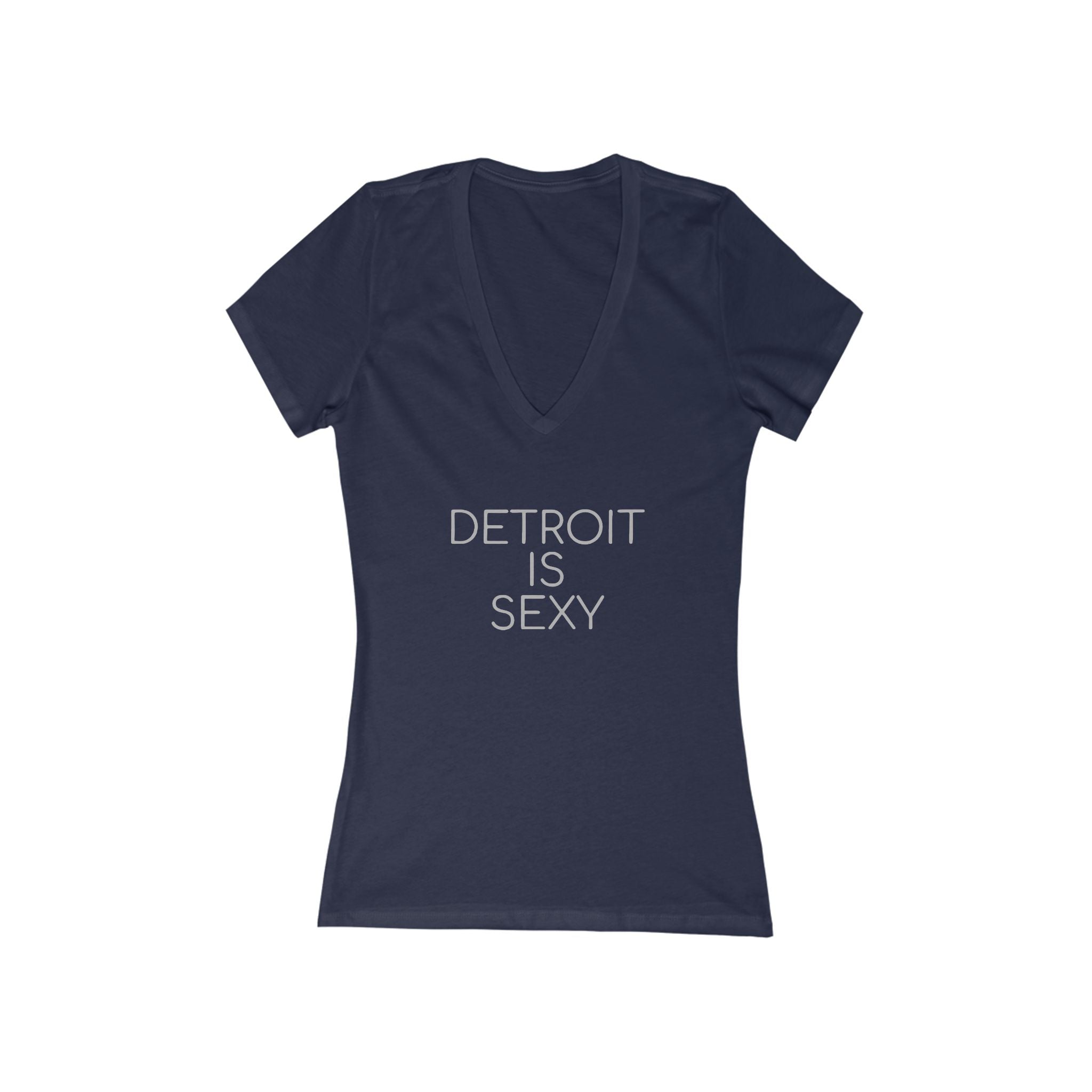 Detroit Is Sexy Deep V Neck Tee - Tonyalicious Tees