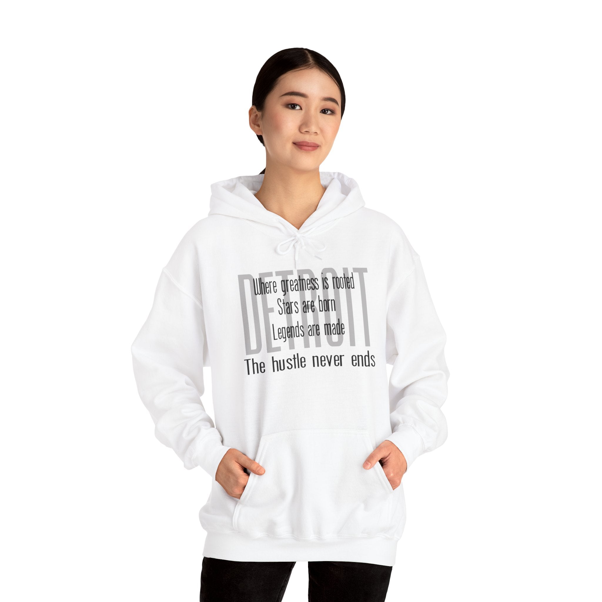 Detroit Greatness, Stars and Legends Hoodie - Tonyalicious Tees