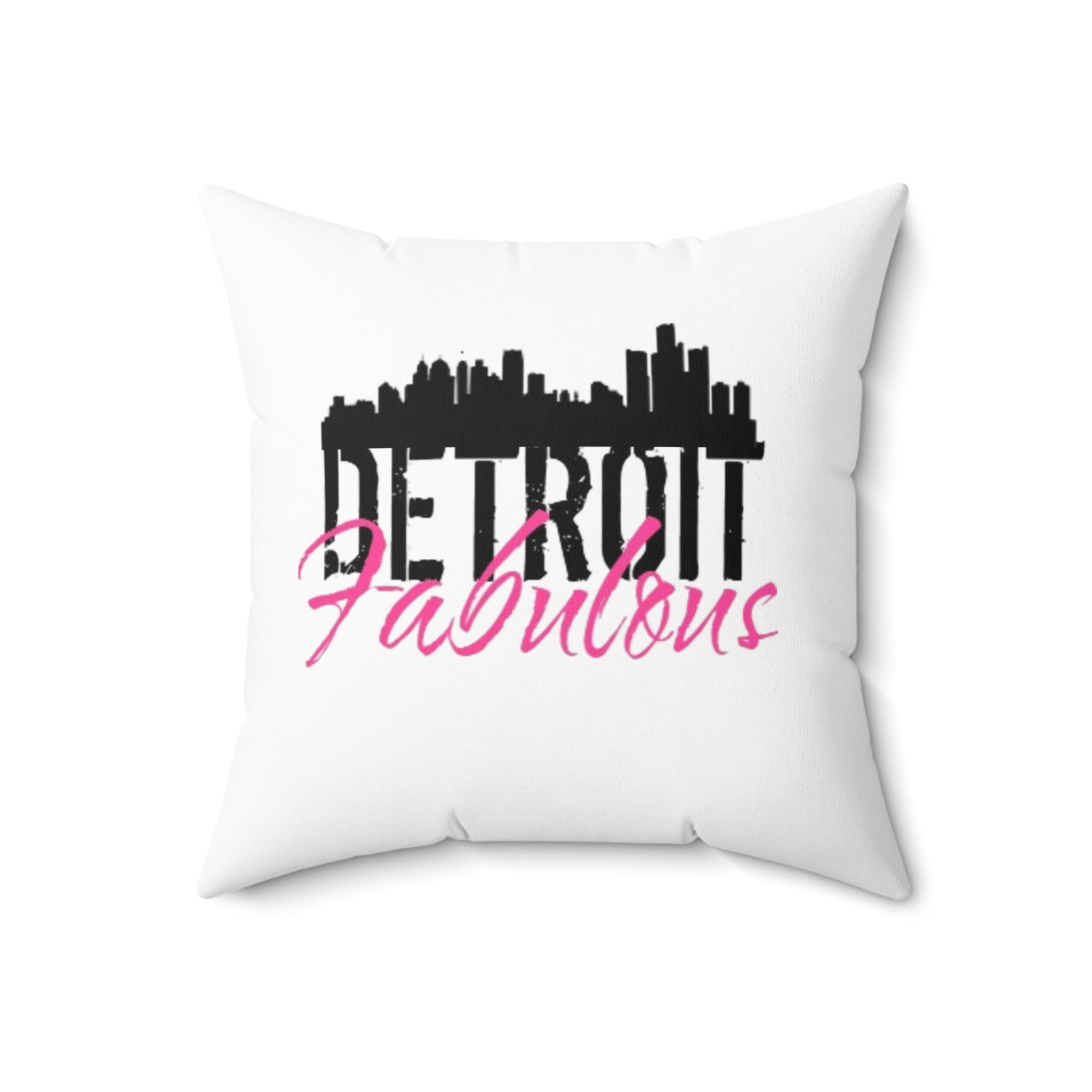 Detroit Fabulous Pillow