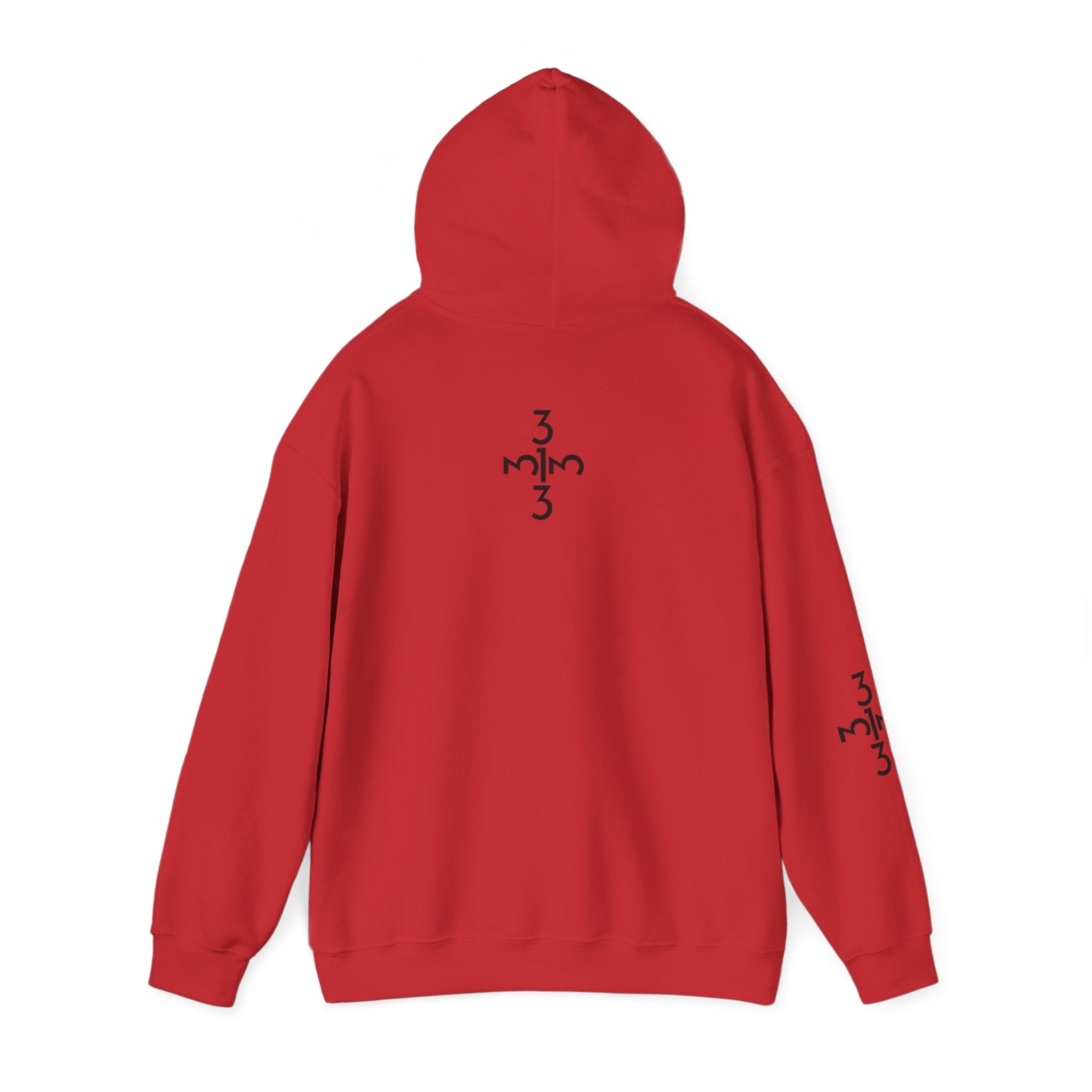 Twisted 313 Hoodie - Front, Back and Sleeve Print
