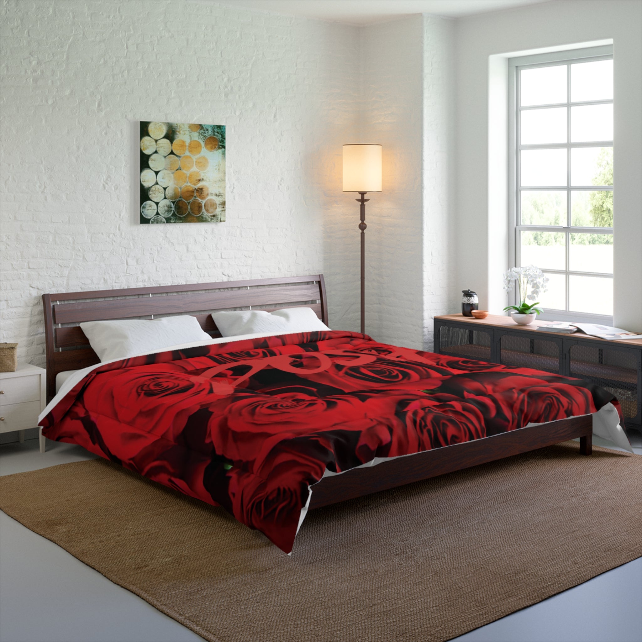 Posh Roses Comforter - Tonyalicious Tees
