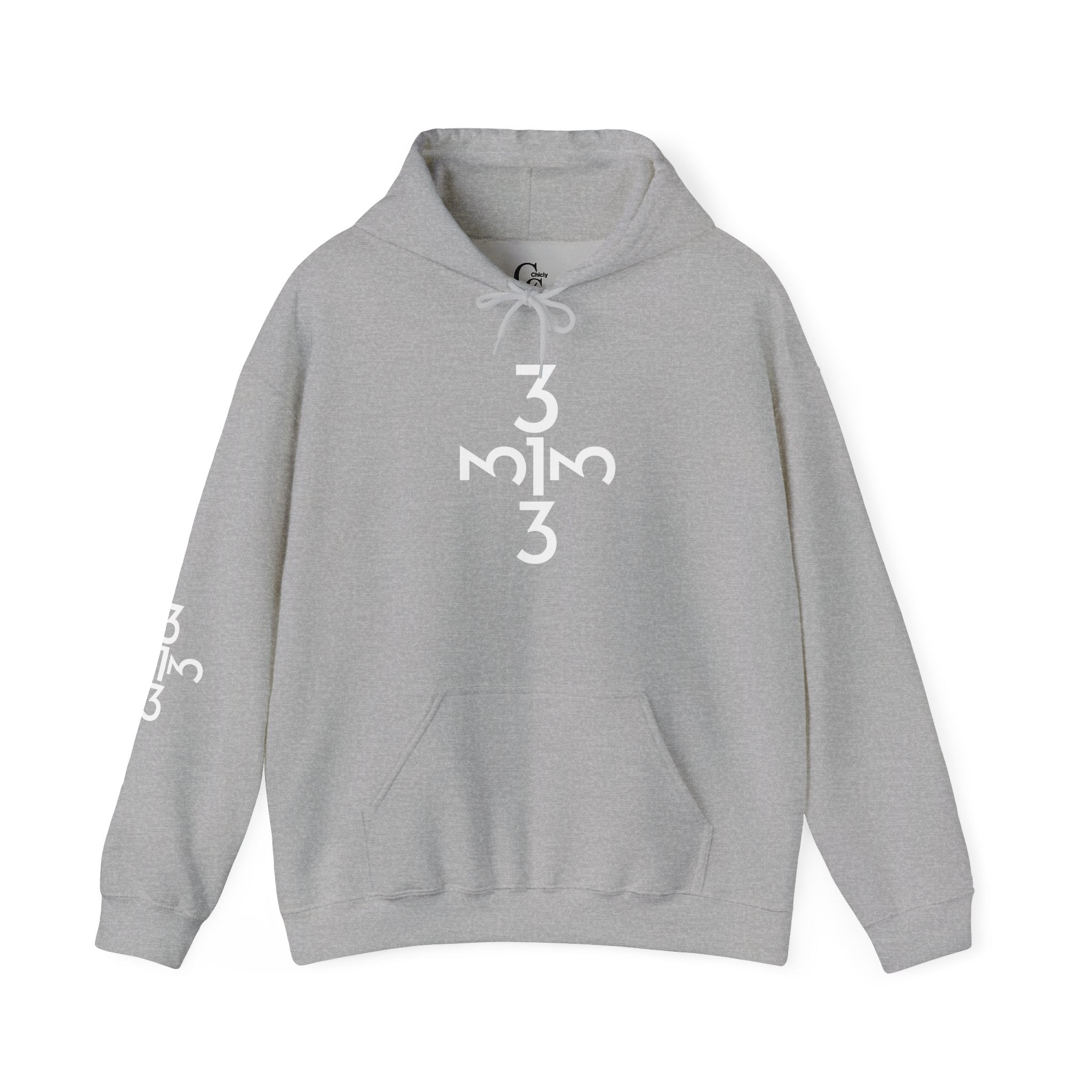 Twisted 313 Hoodie - Front, Back and Sleeve Print