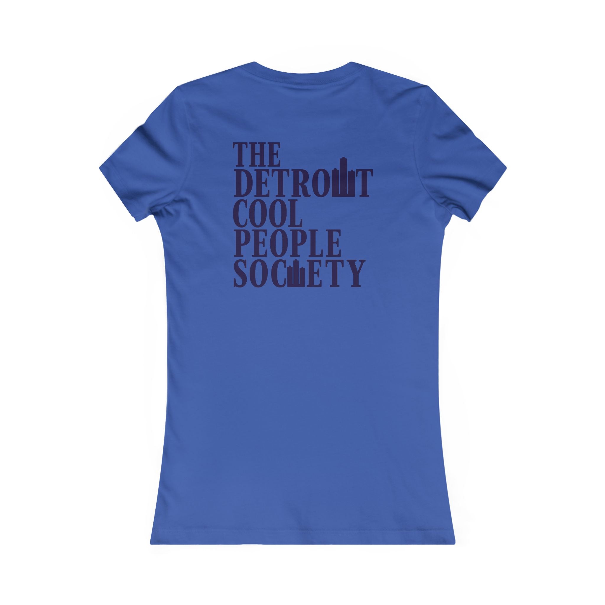 The Detroit Cool People Society Fitted Women&