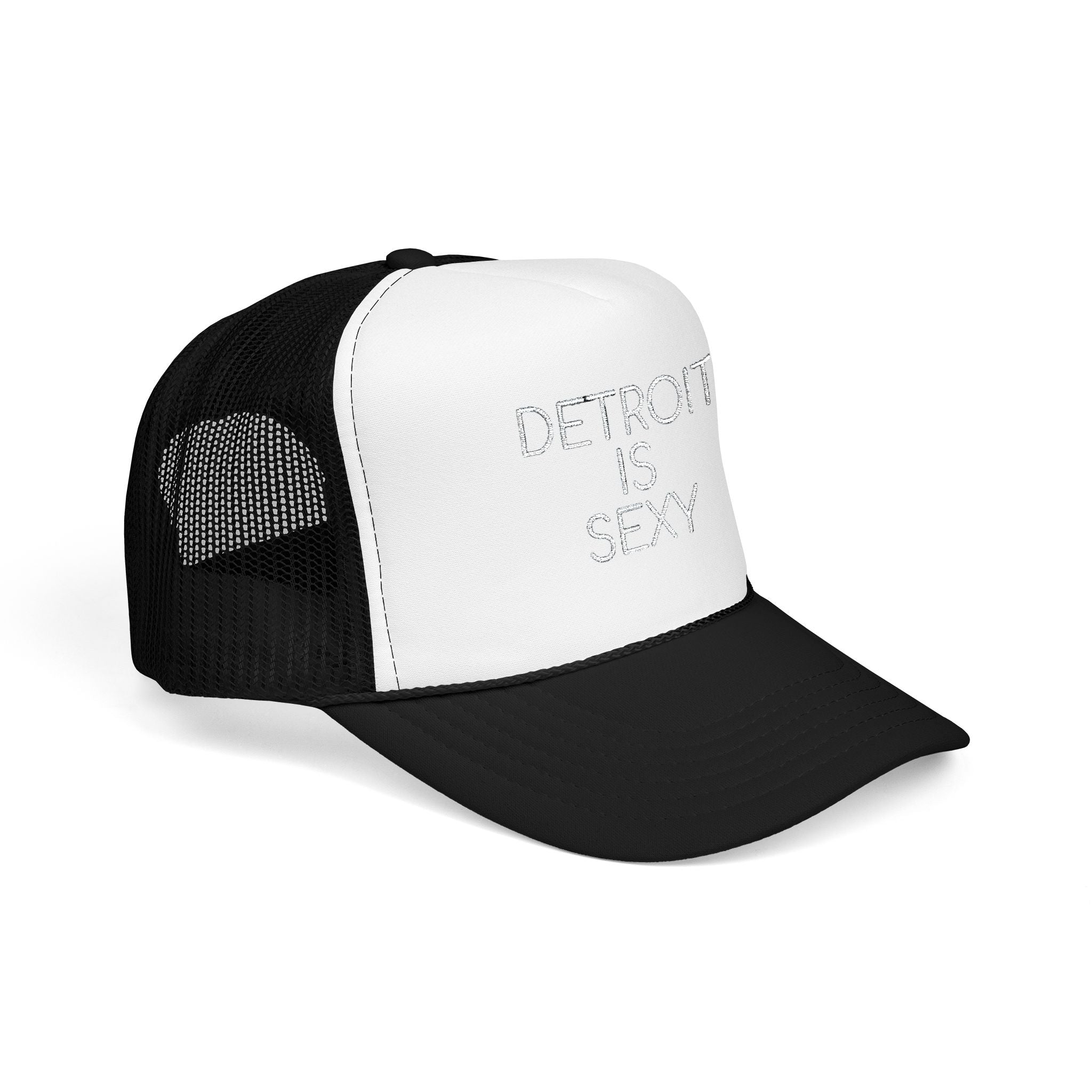 Detroit is Sexy Embroidered Trucker Hat - Tonyalicious Tees