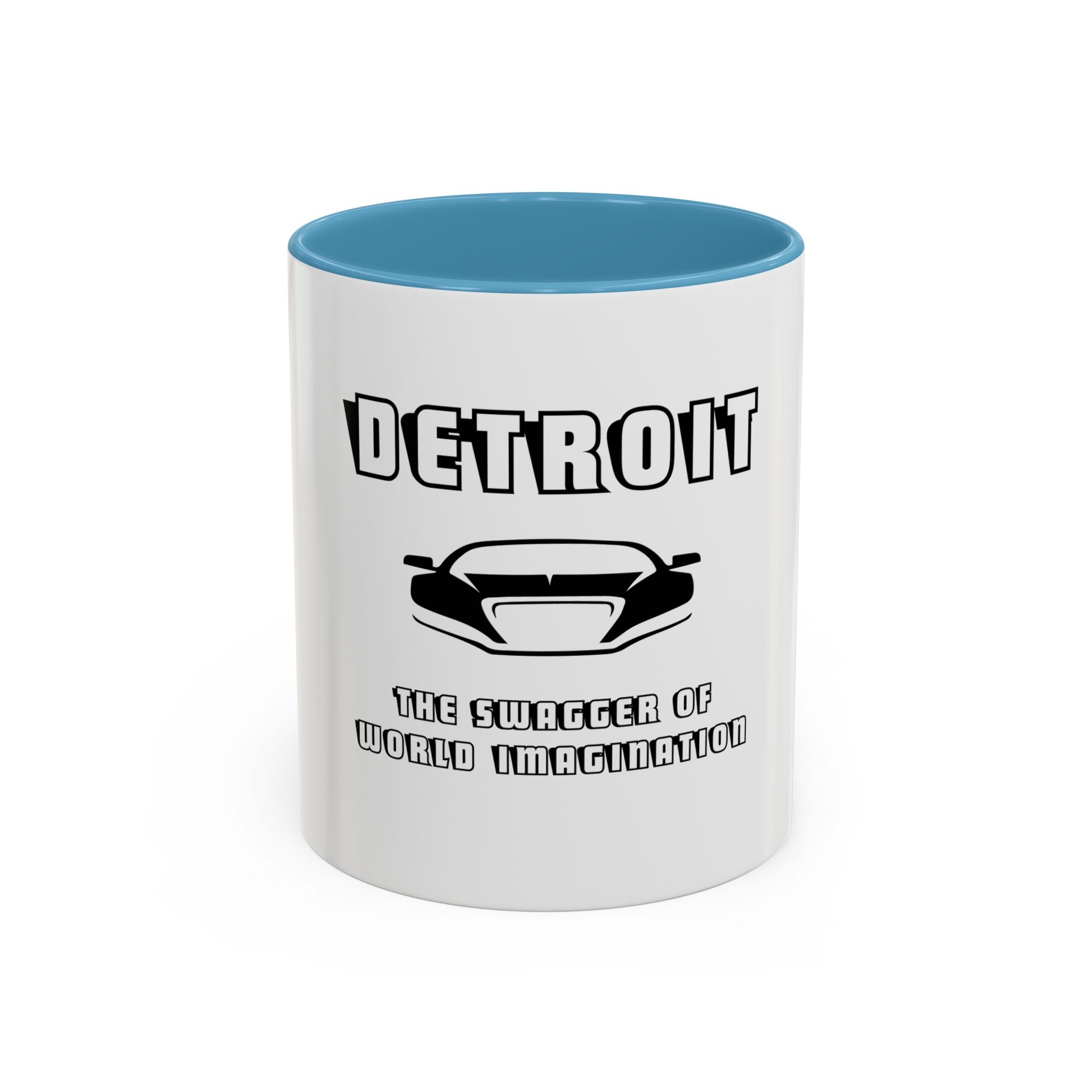 Detroit Swagger Mug - White - Tonyalicious Tees