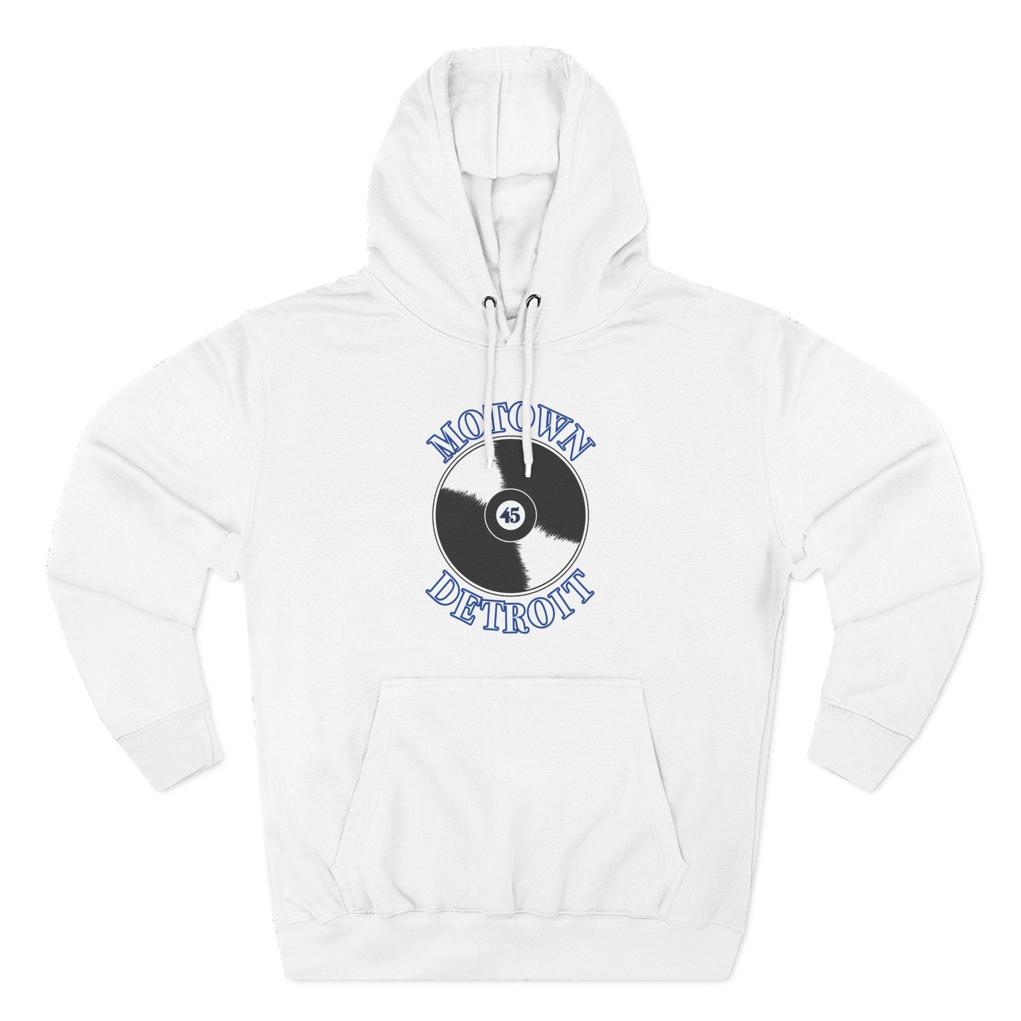 Motown 45 Hoodie - Blue - Tonyalicious Tees