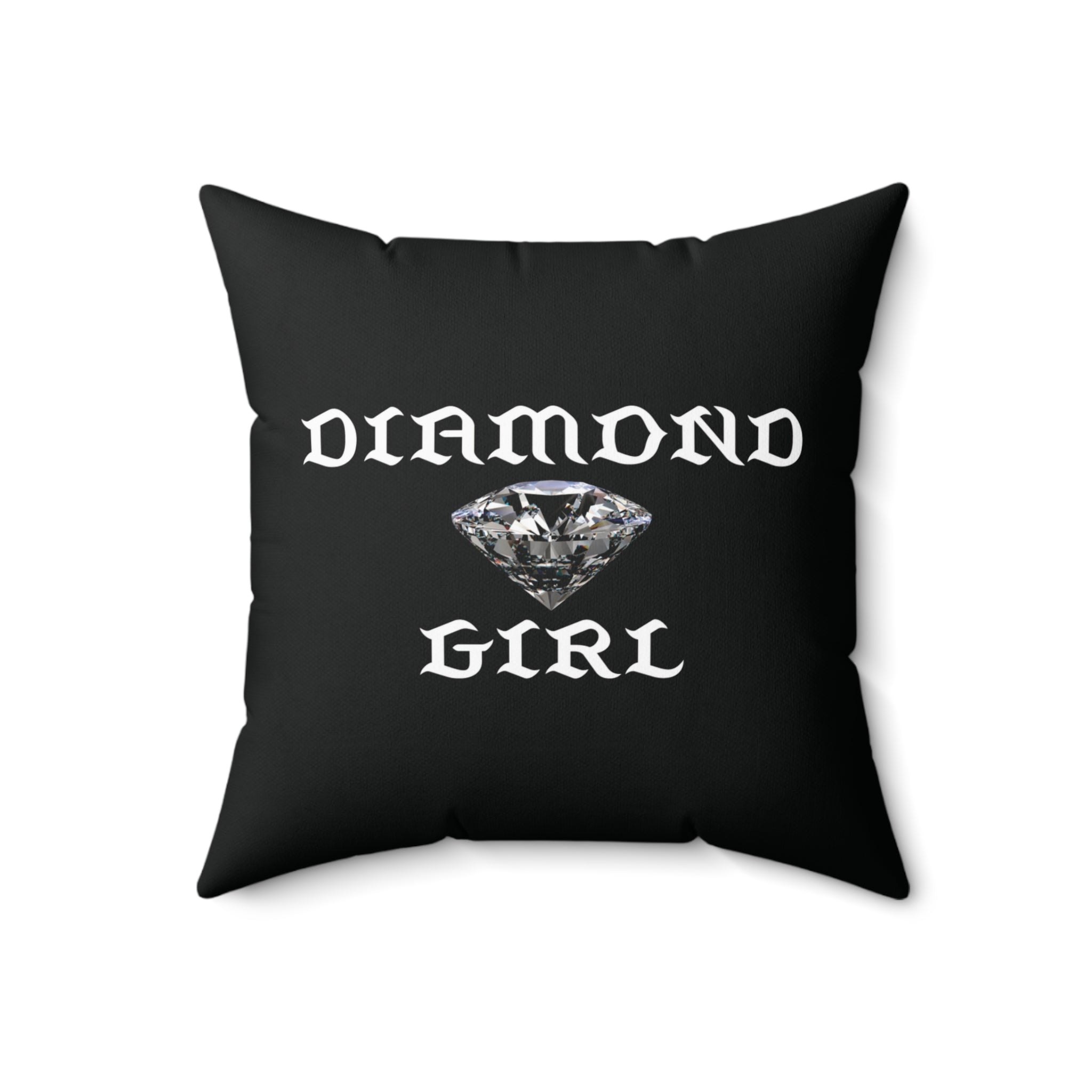 Diamond Girl Glam Pillow - Tonyalicious Tees