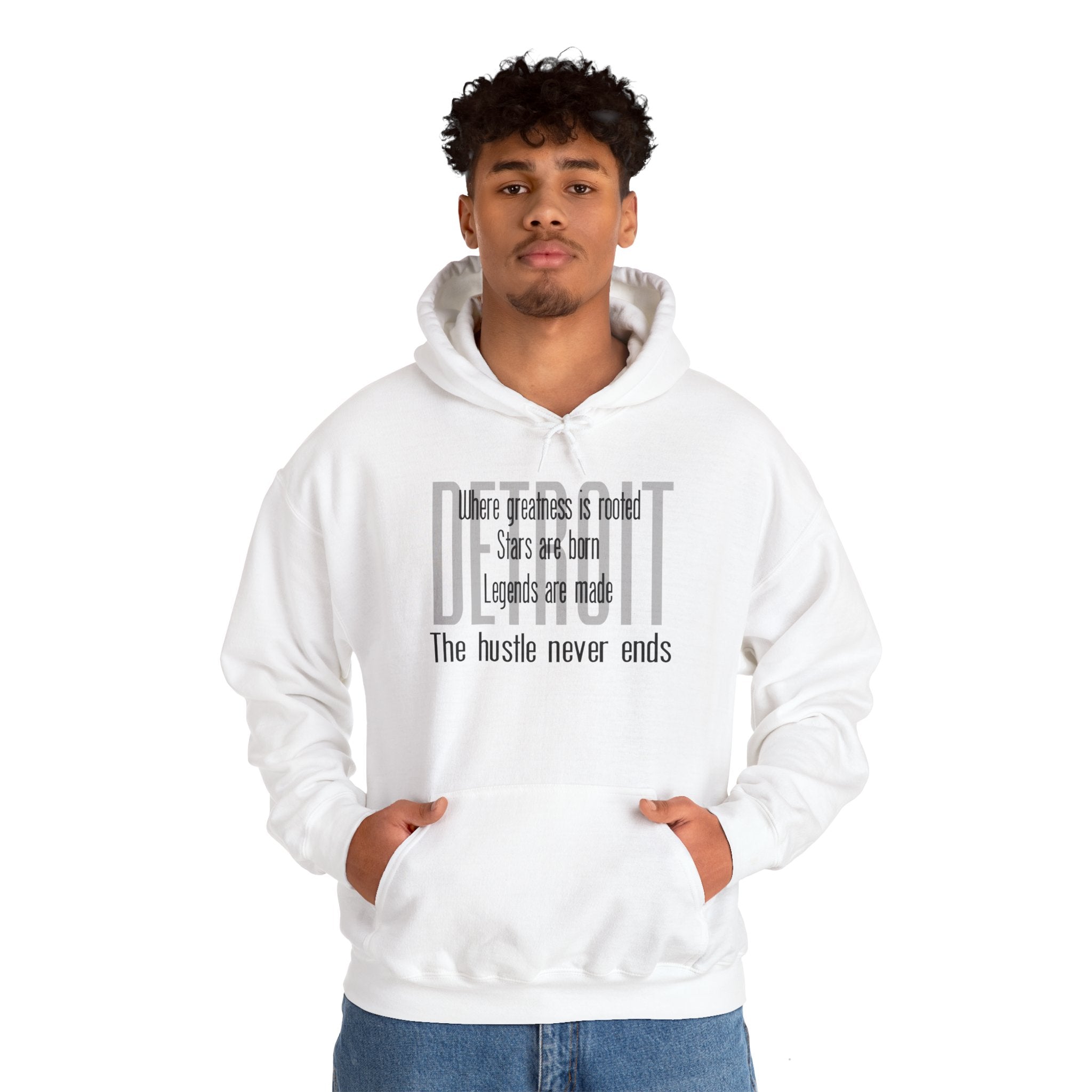 Detroit Greatness, Stars and Legends Hoodie - Tonyalicious Tees