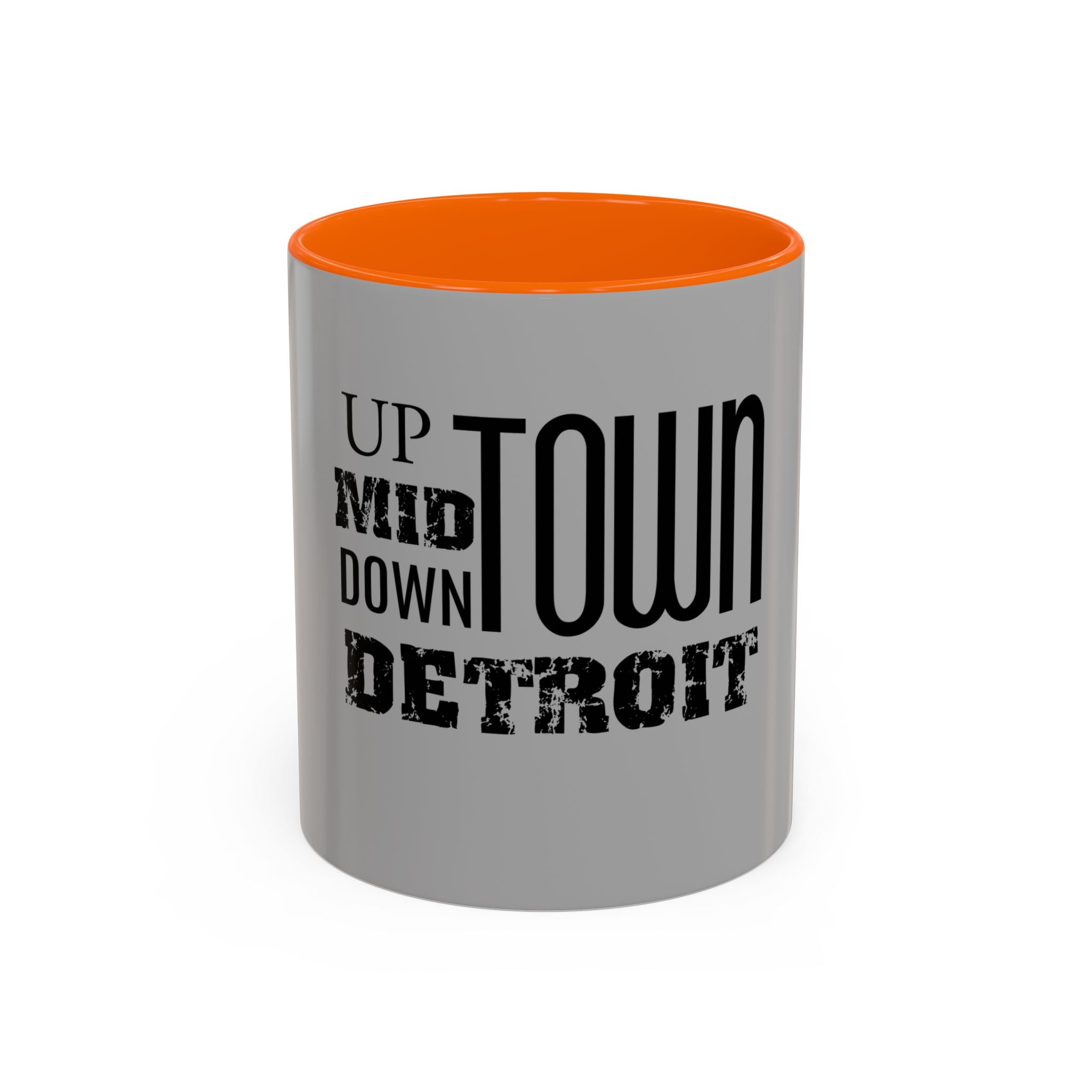 Up, Mid, Downtown Detroit Mug - Tonyalicious Tees