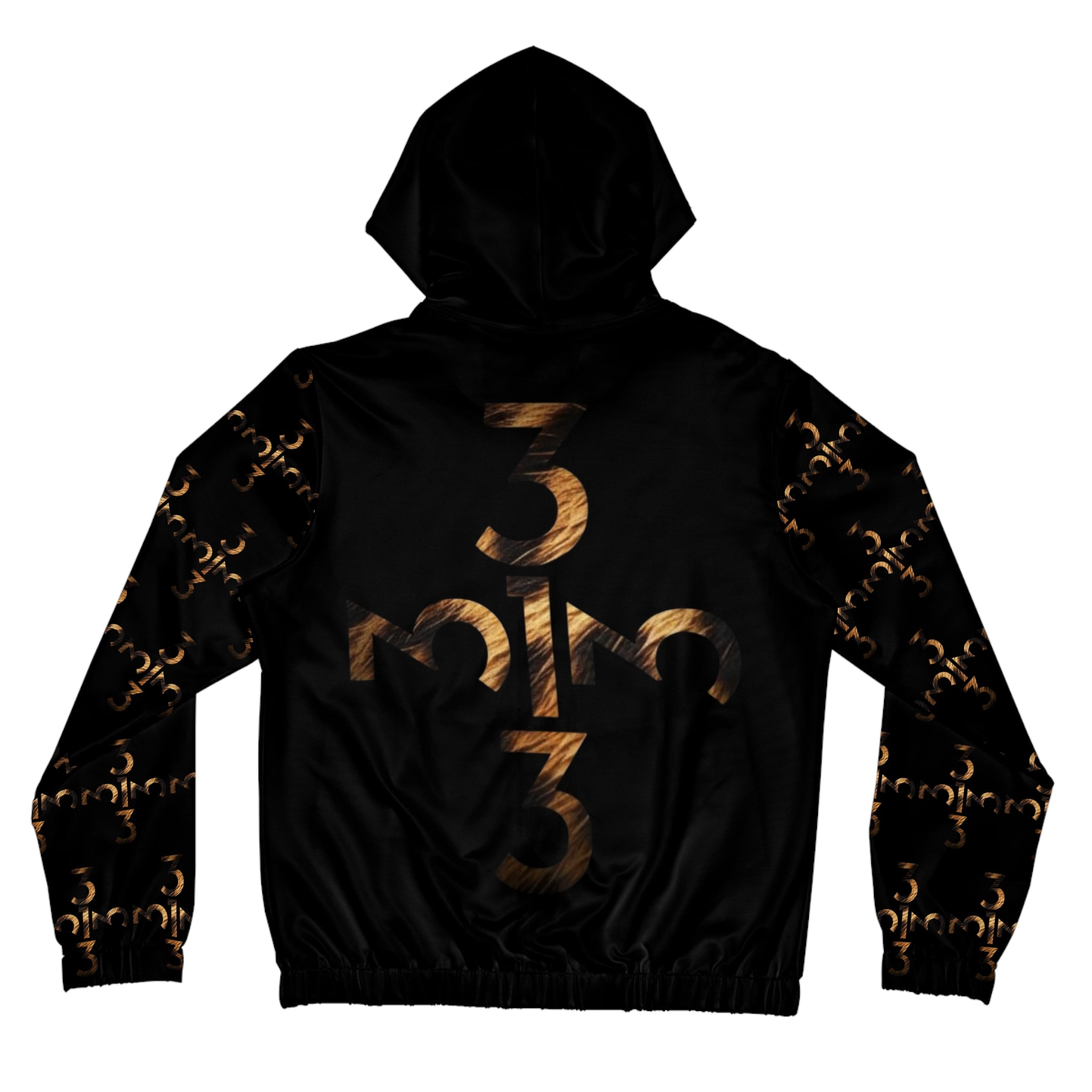 Twisted 313 Women’s Bold Animal Print Lightweight Zip Hoodie - Tonyalicious Tees