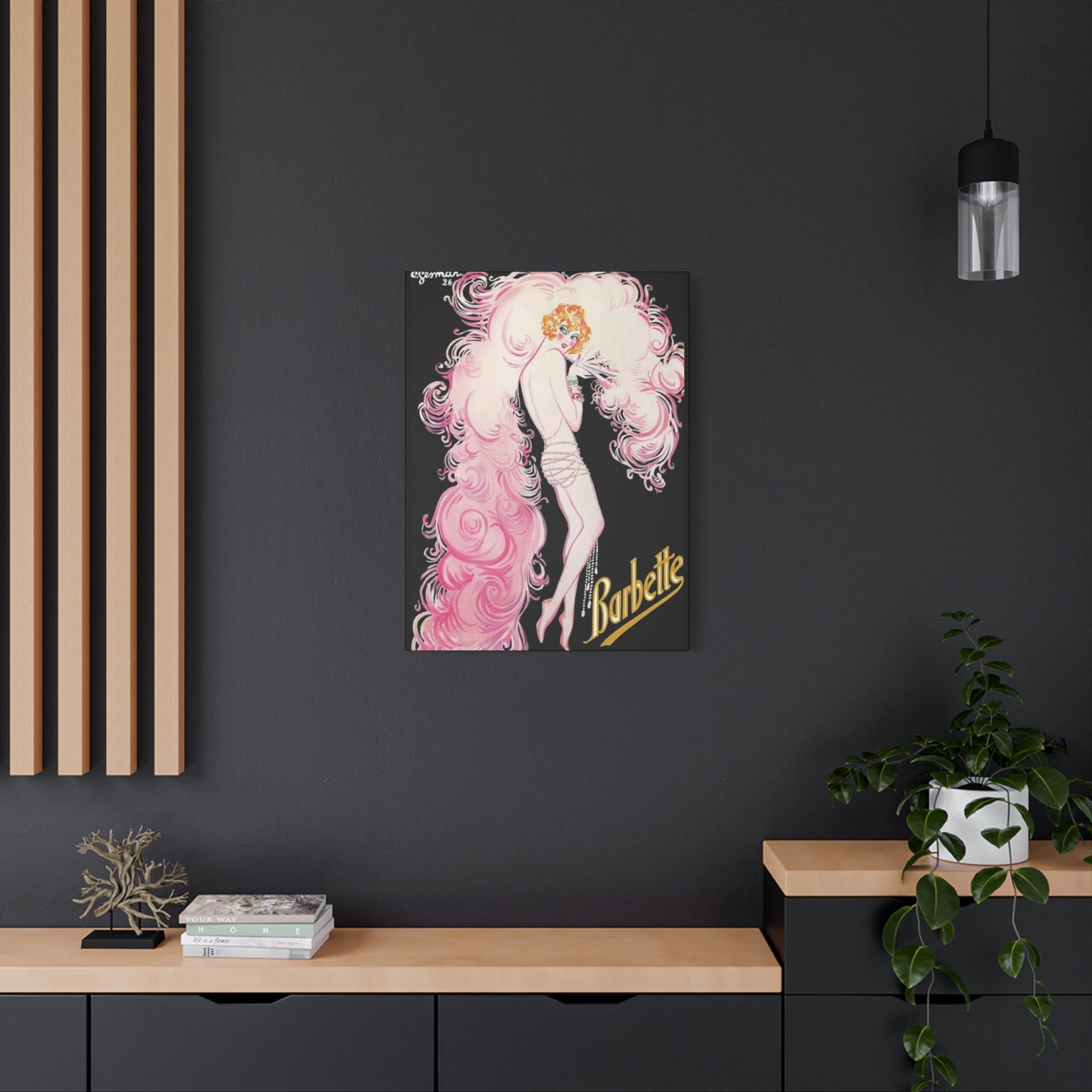 Vintage Barbette Wall Art - Tonyalicious Tees