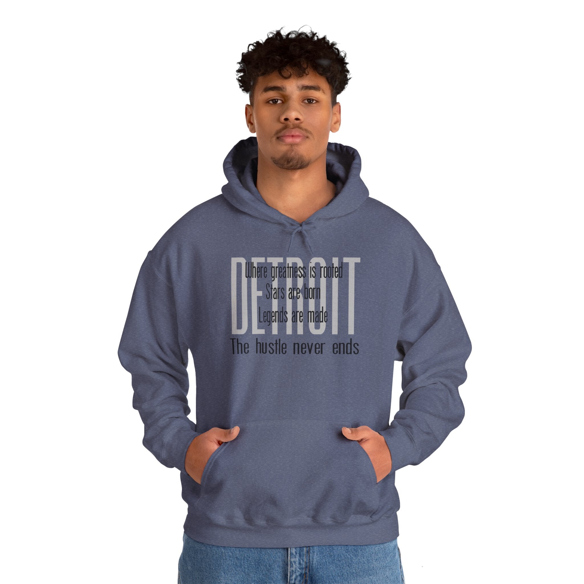 Detroit Greatness, Stars and Legends Hoodie - Tonyalicious Tees