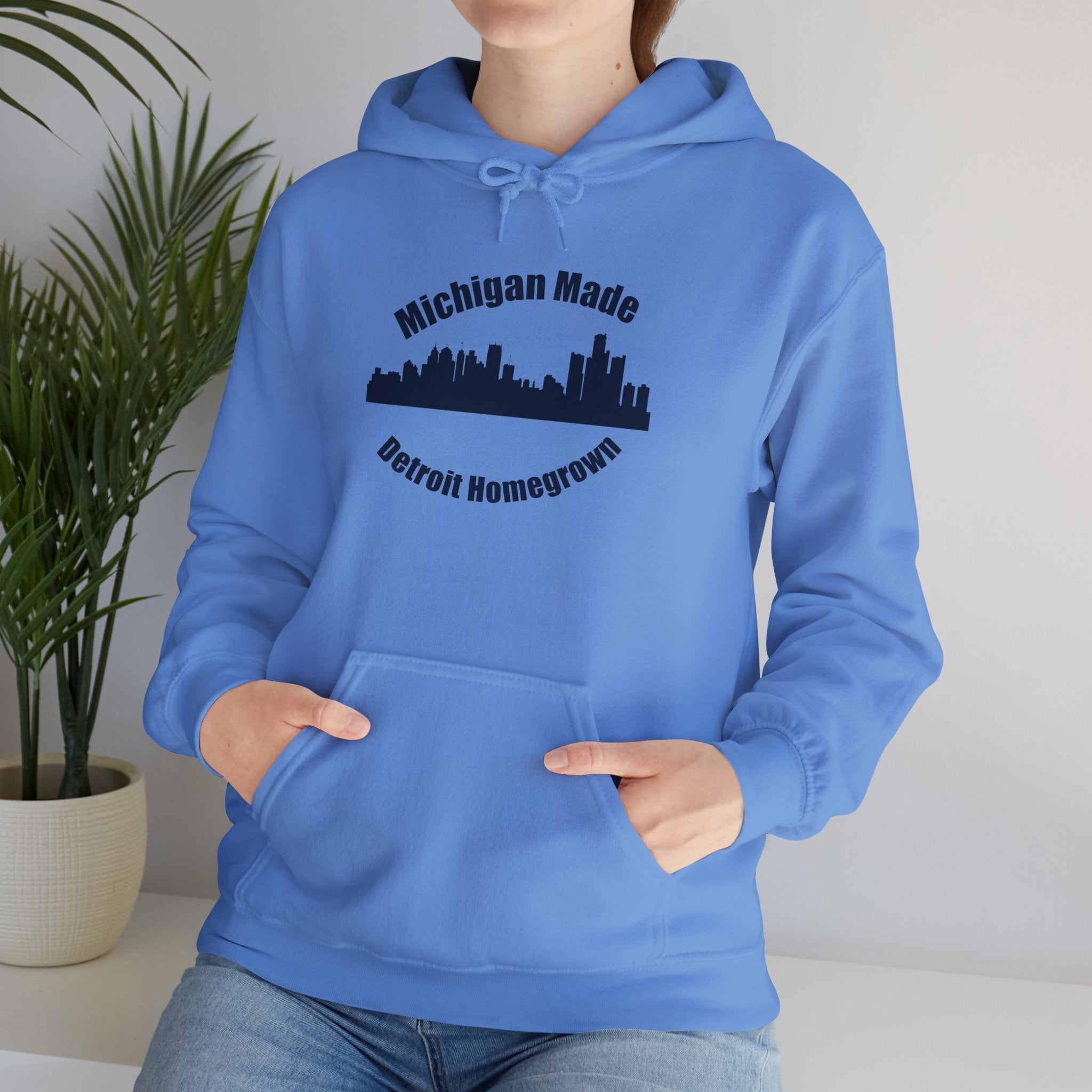 Michigan Made, Detroit Homegrown Hoodie - Tonyalicious Tees