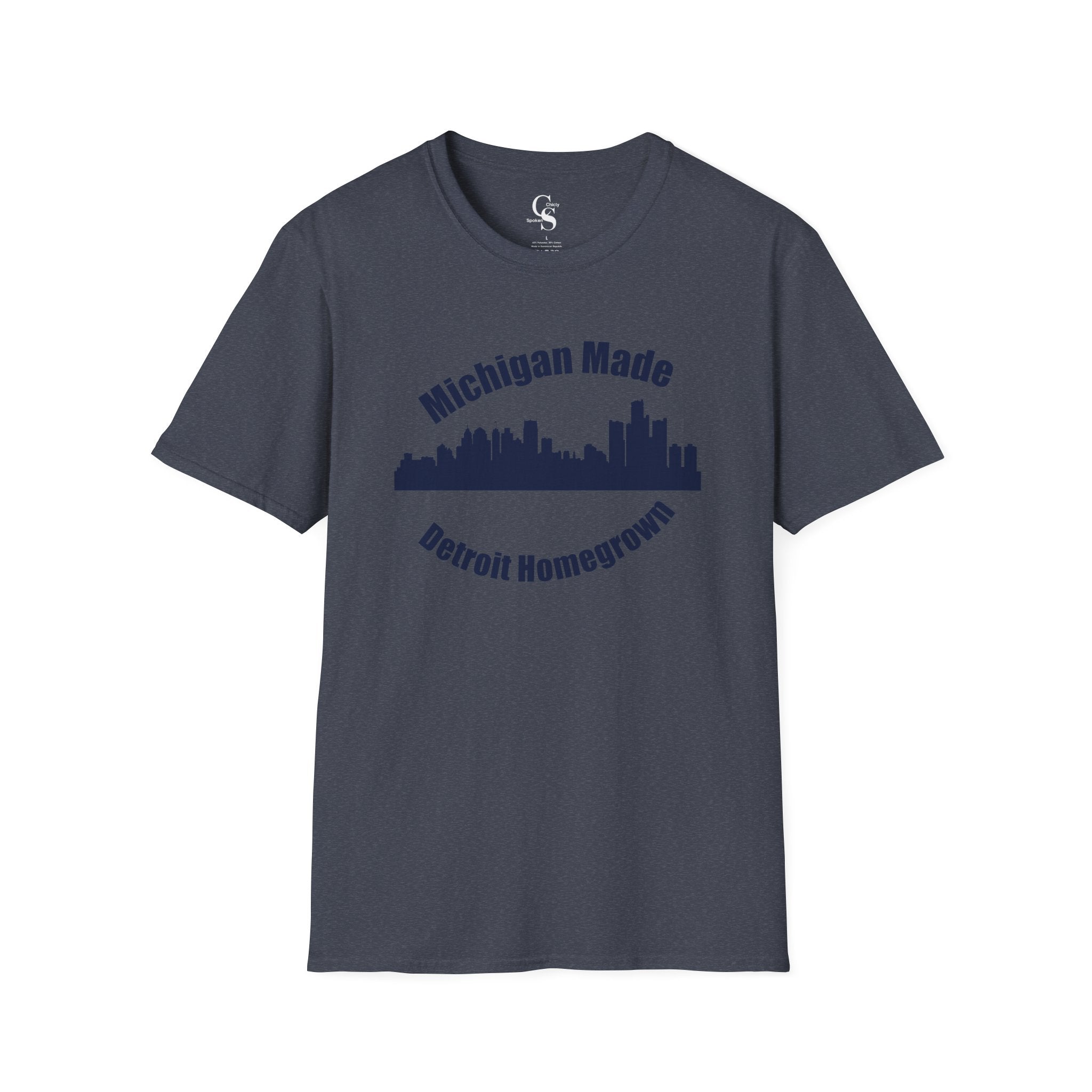 Michigan Made, Detroit Homegrown Tee - Tonyalicious Tees