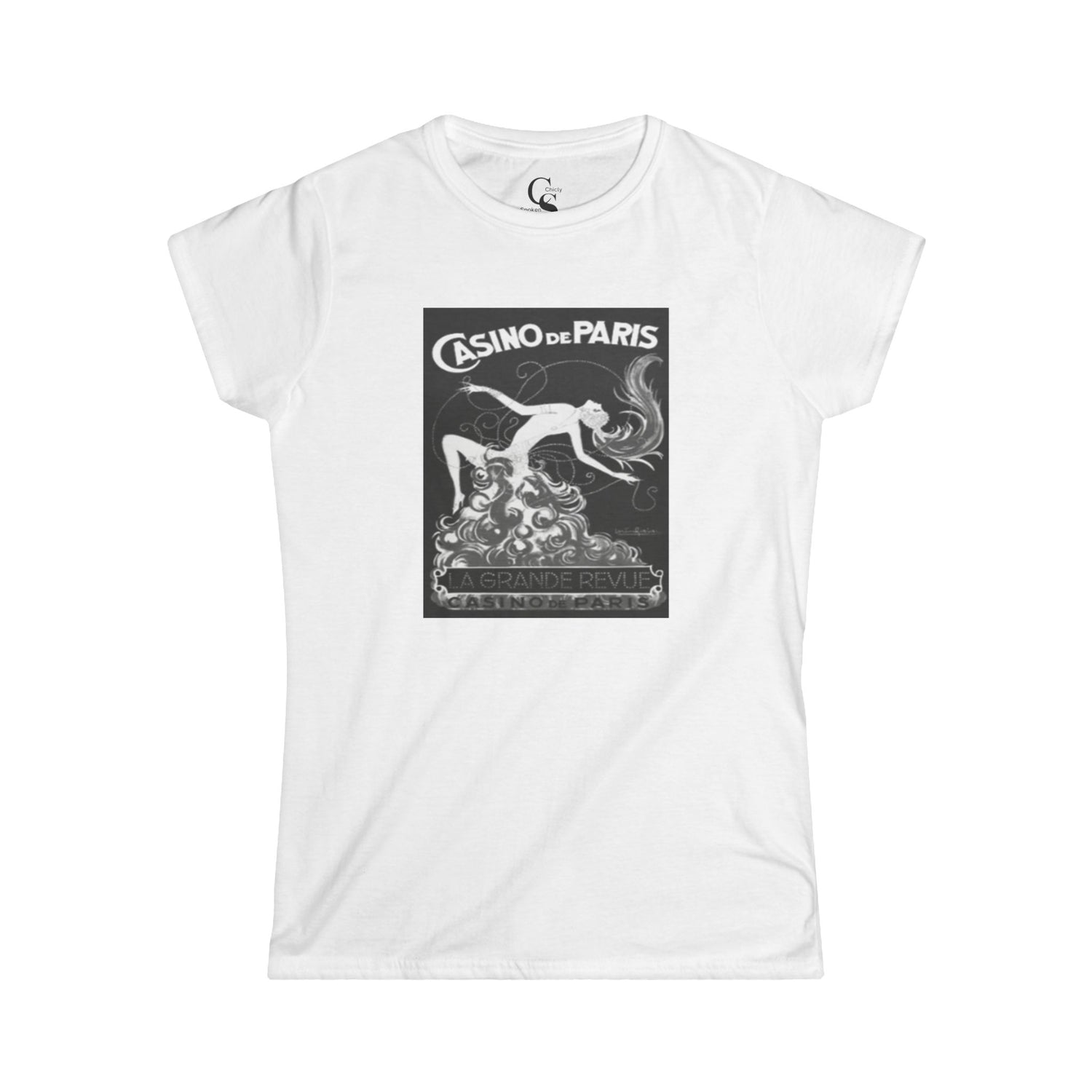 Casino de Paris Black n White Tee - Tonyalicious Tees