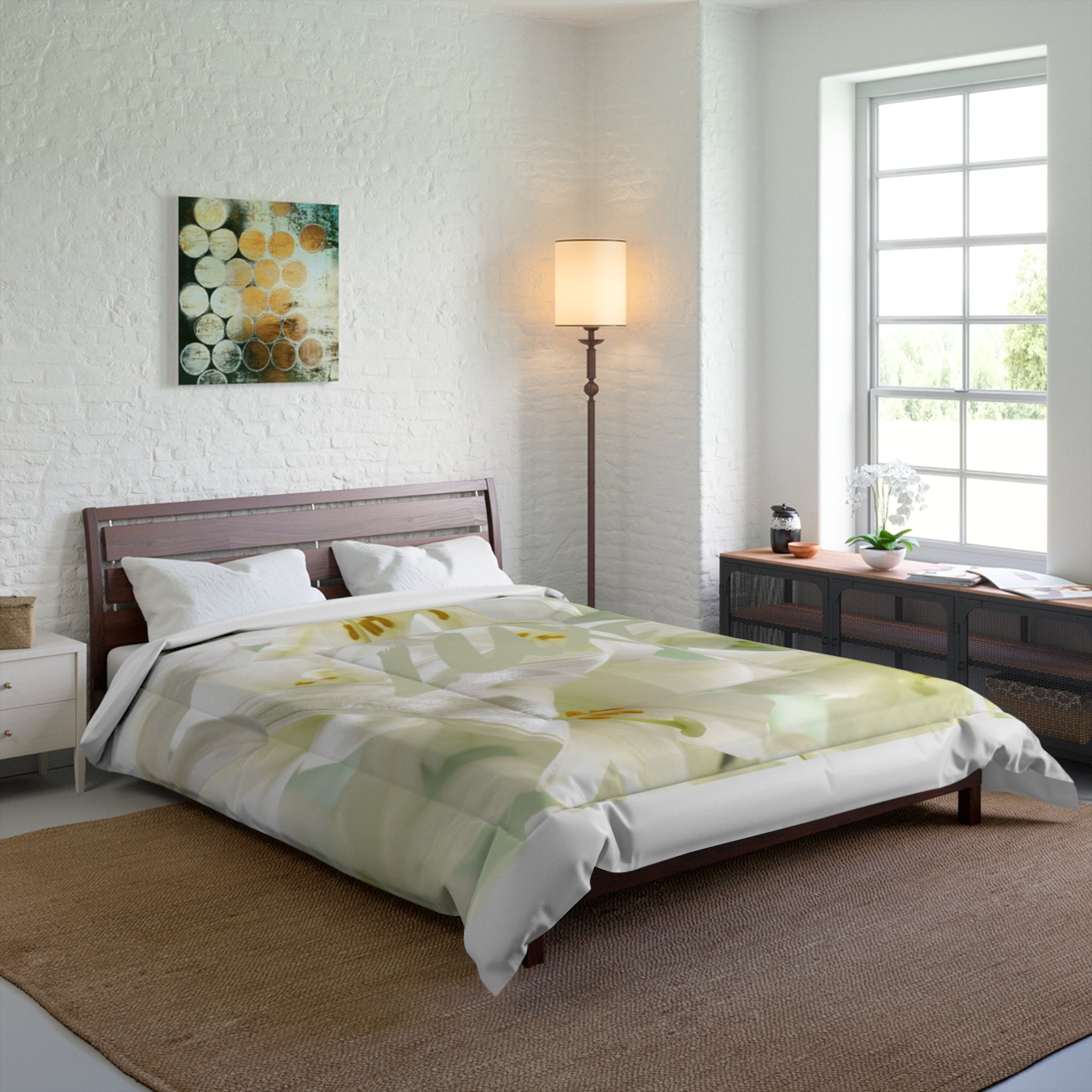 Luxe Lilies Comforter - Tonyalicious Tees