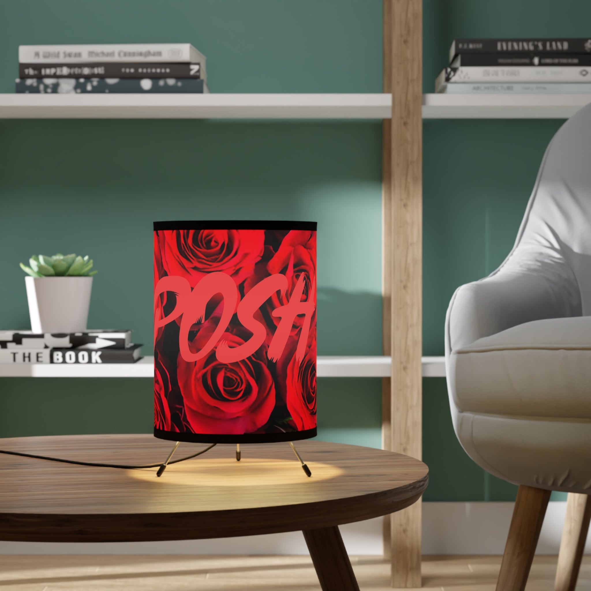 Posh Roses Lamp - Tonyalicious Tees