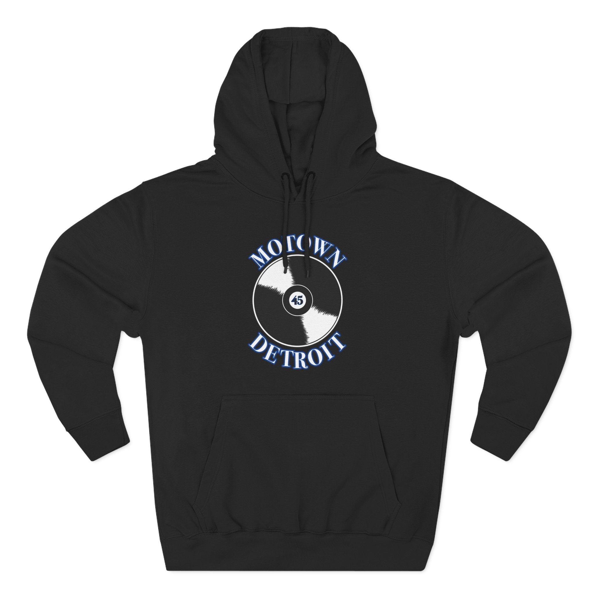Motown 45 Hoodie - Blue - Tonyalicious Tees