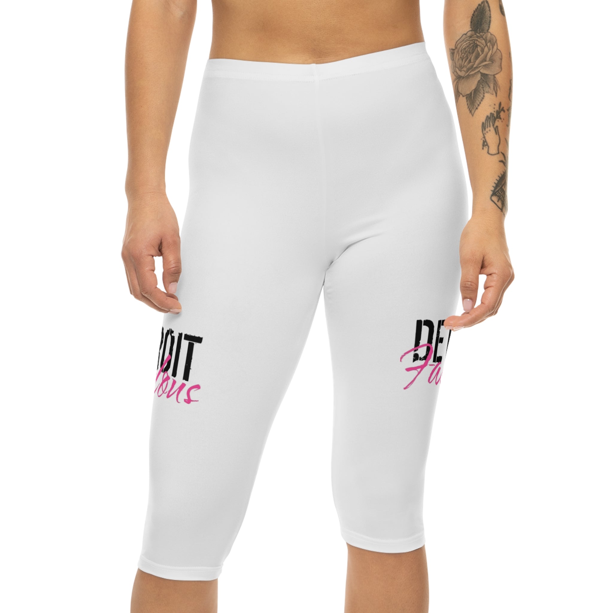 Detroit Fabulous Capri Leggings - Tonyalicious Tees
