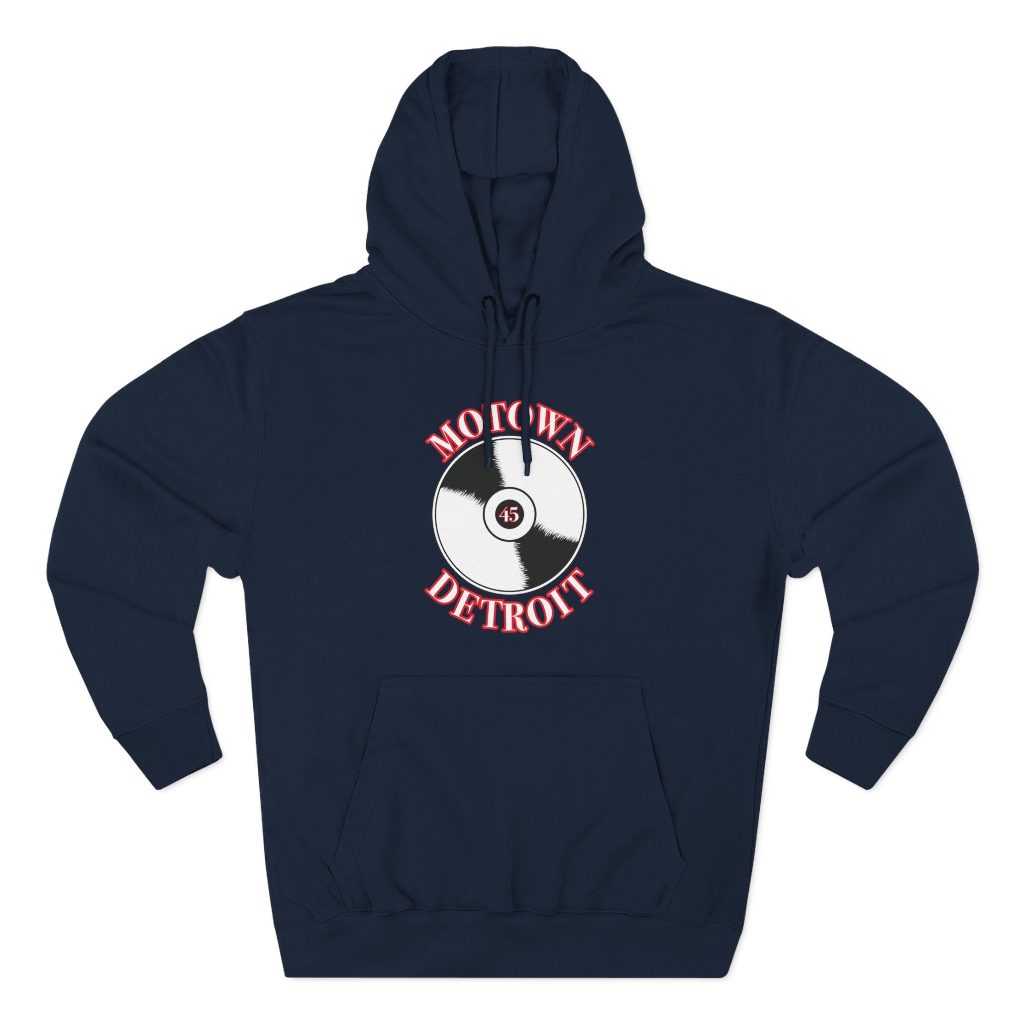 Motown 45 Hoodie - Red - Tonyalicious Tees