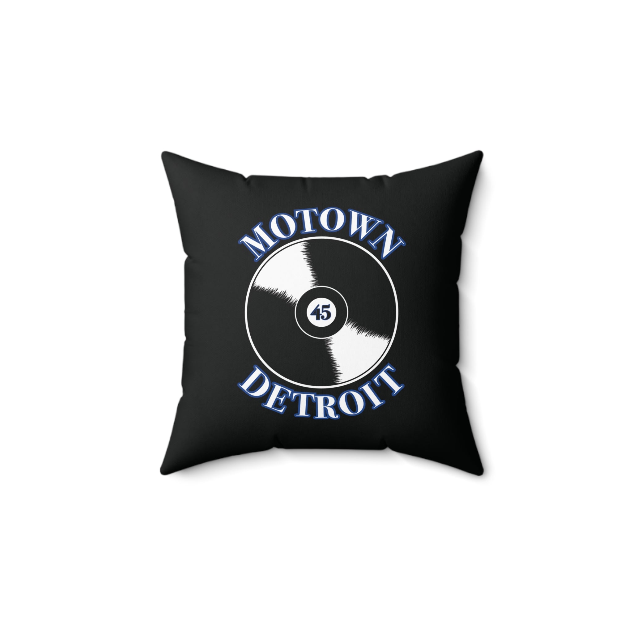 Retro Motown Record Pillow - Blue - Tonyalicious Tees
