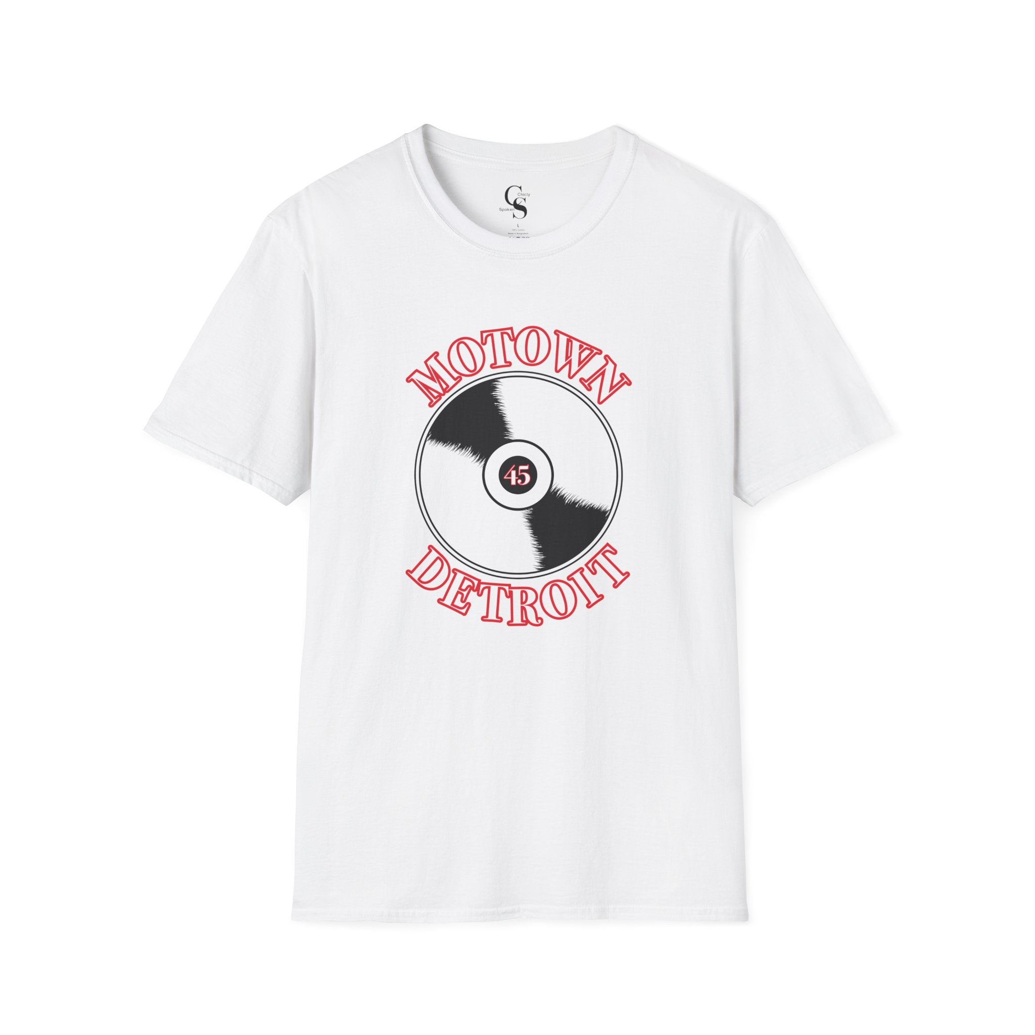 Motown 45 Tee - Red - Tonyalicious Tees