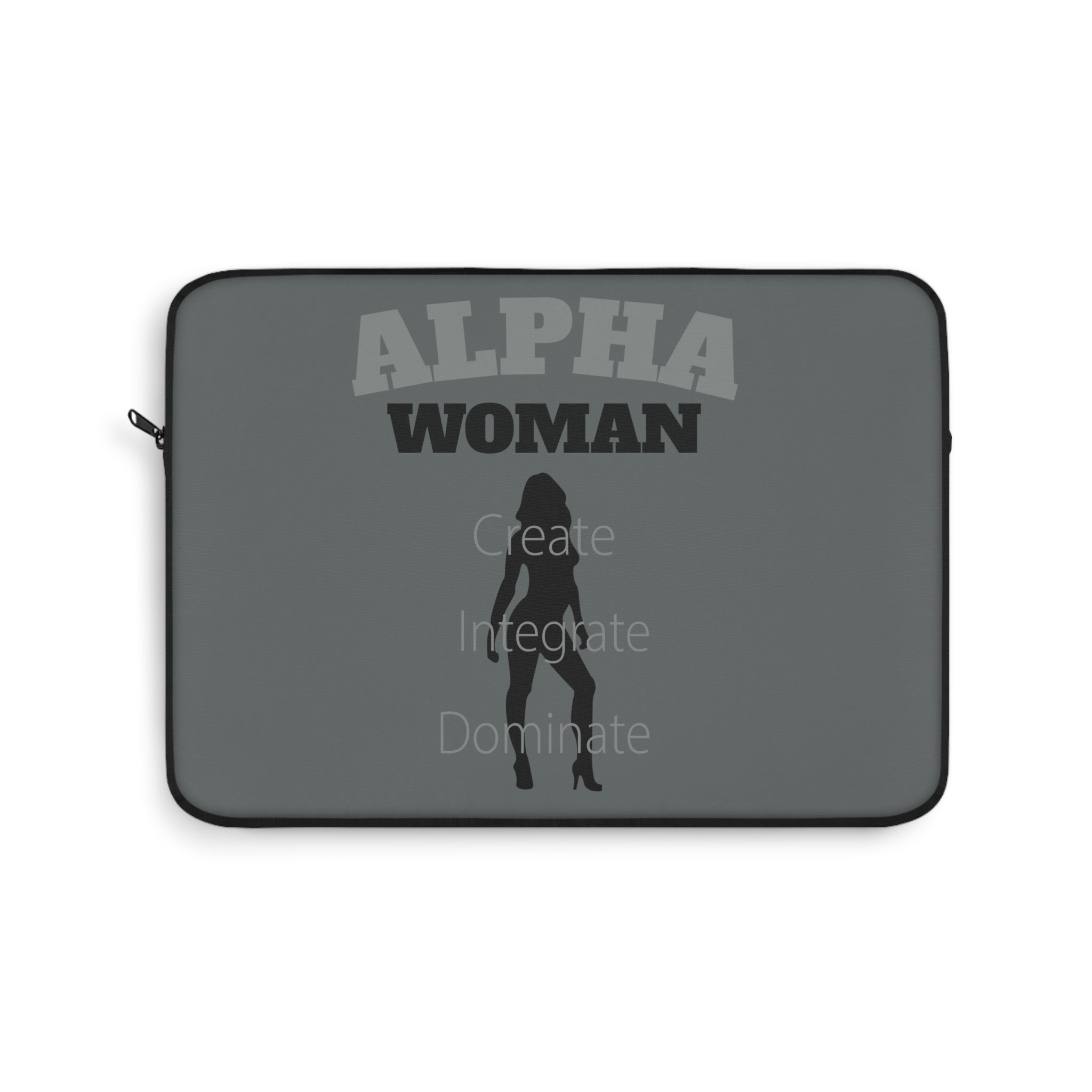 Alpha Woman Laptop Sleeve - Tonyalicious Tees