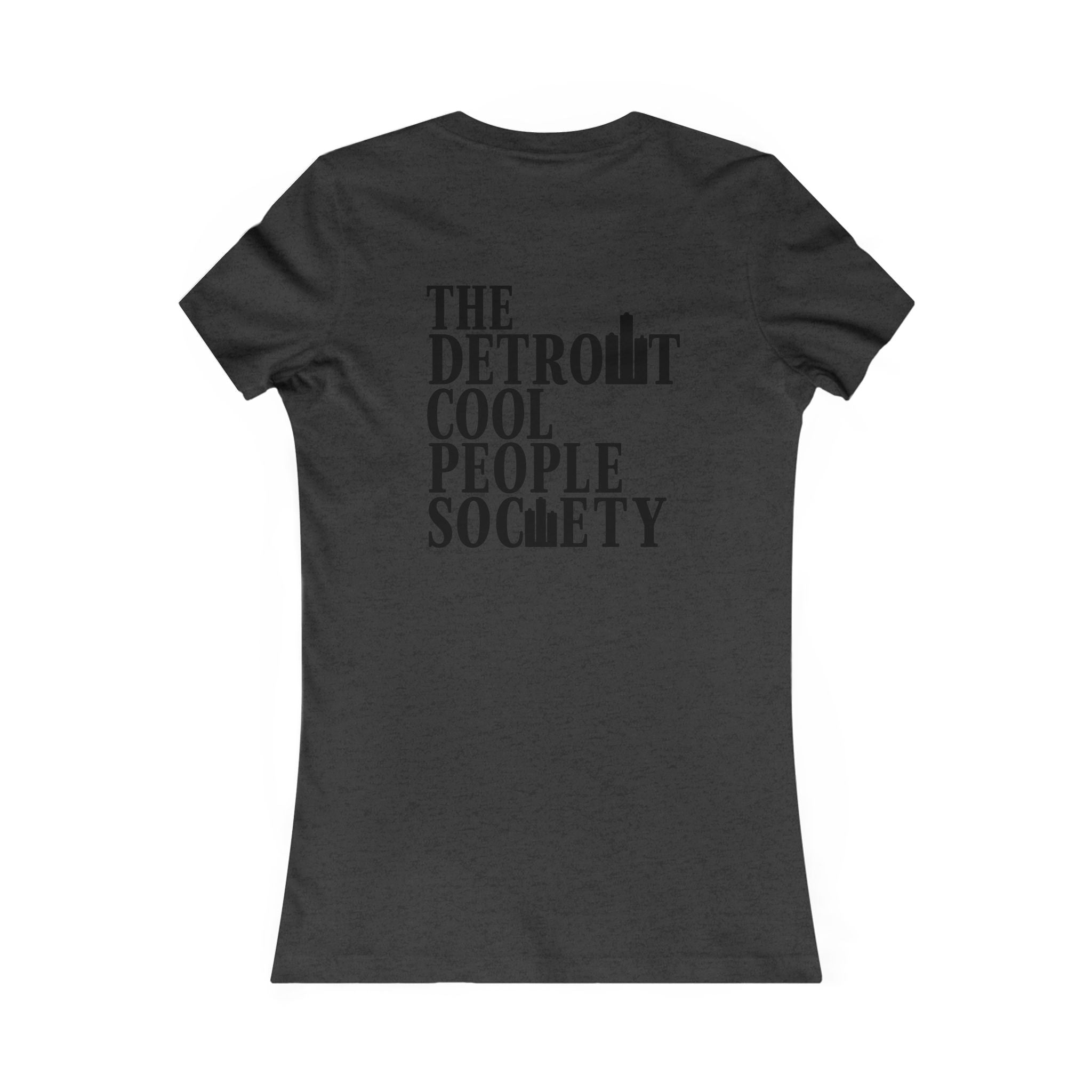 The Detroit Cool People Society Fitted Women&