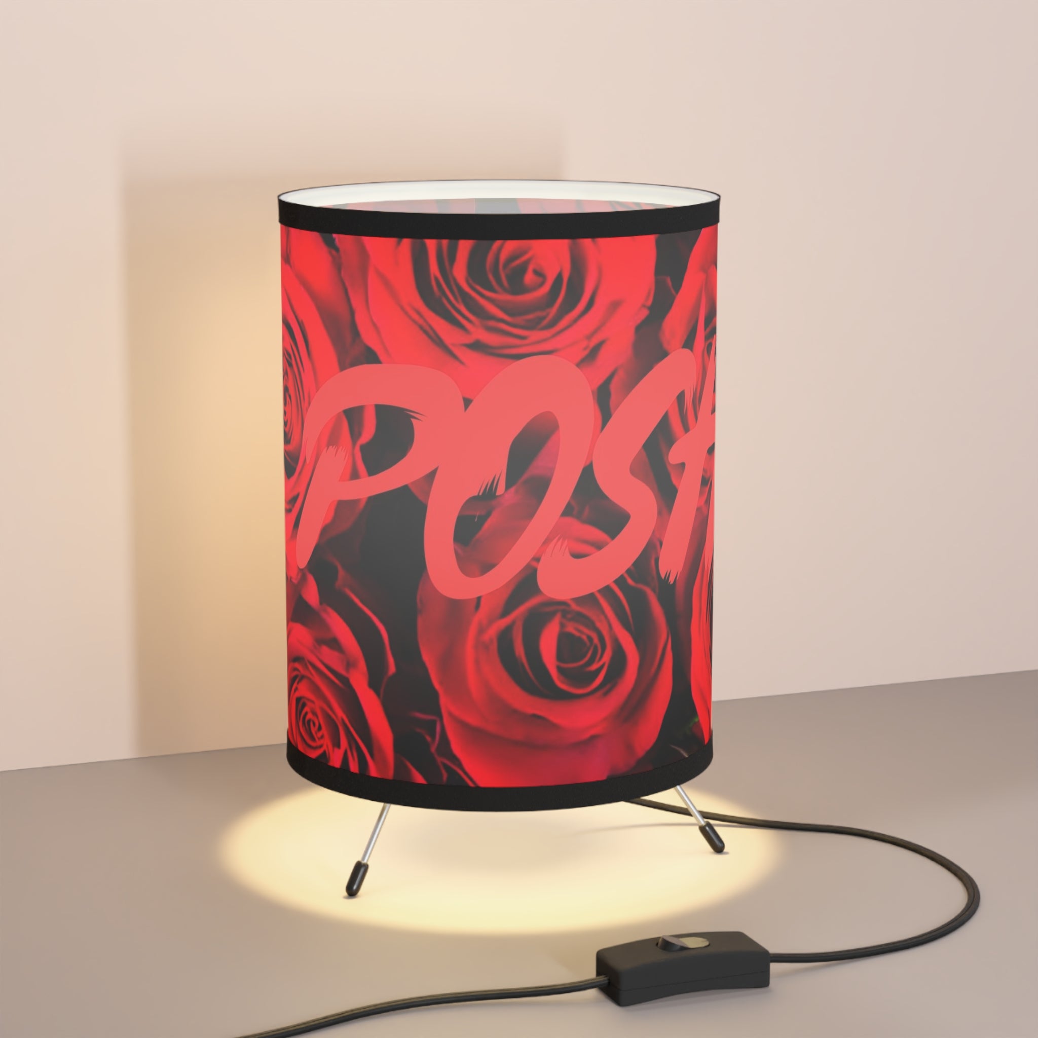 Posh Roses Lamp - Tonyalicious Tees