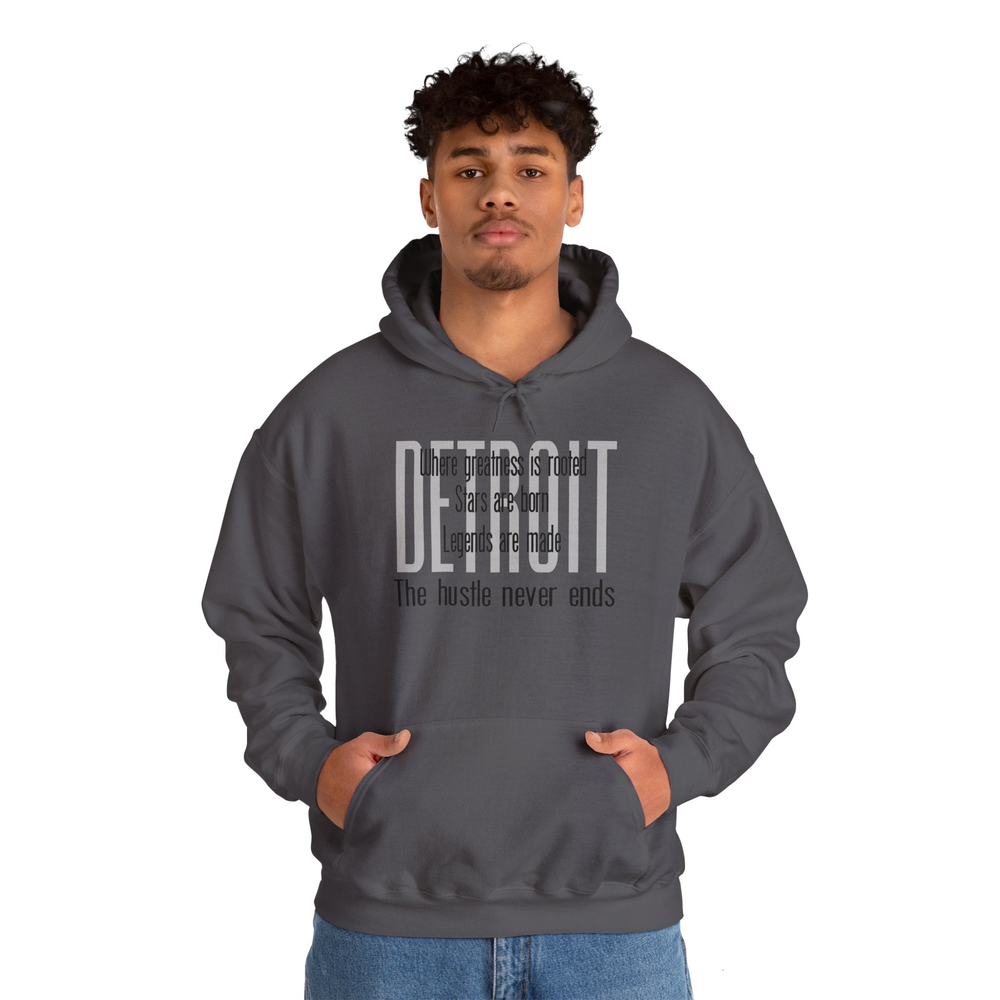 Detroit Greatness, Stars and Legends Hoodie - Tonyalicious Tees