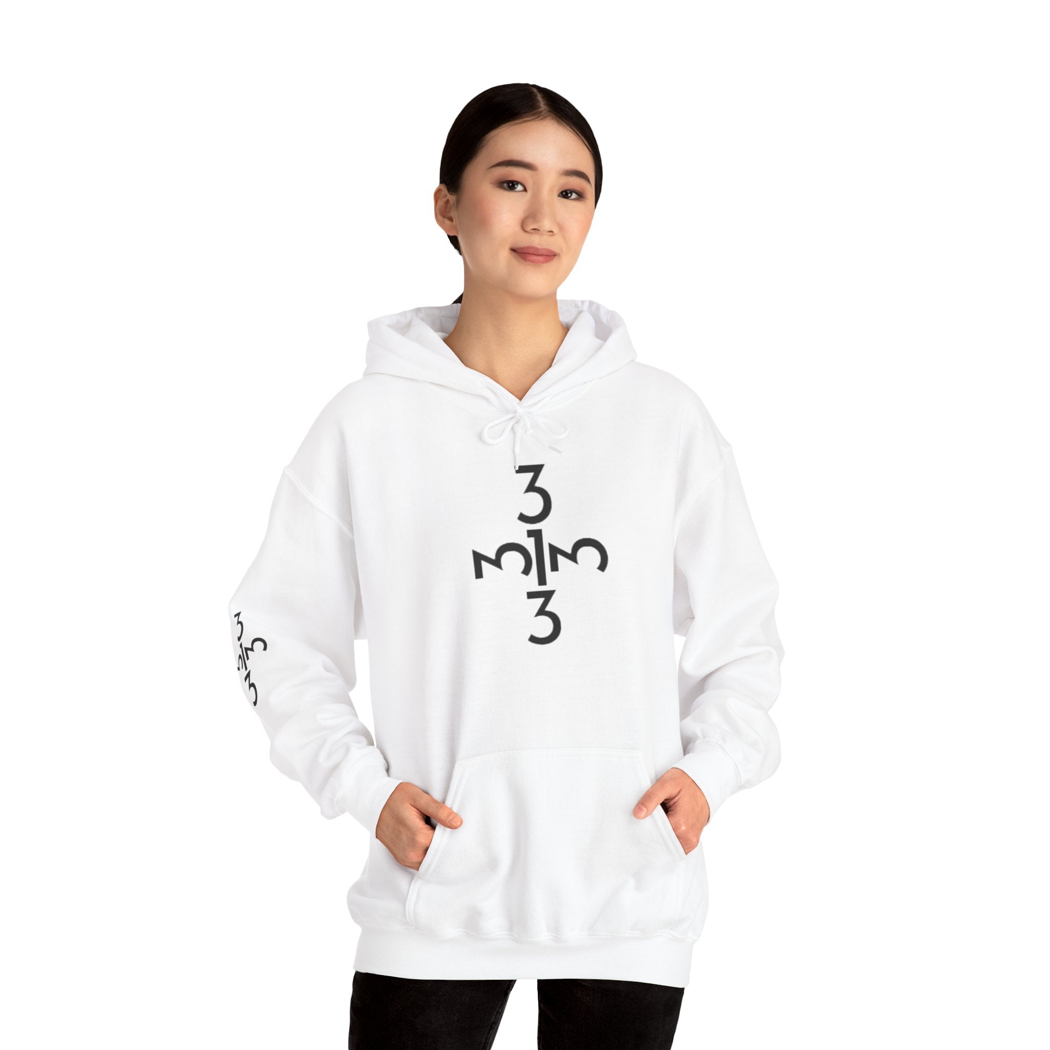 Twisted 313 Hoodie - Front, Back and Sleeve Print