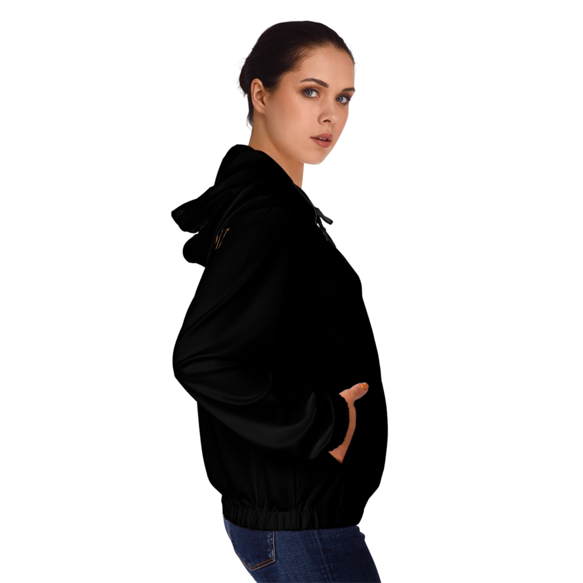 Detroit is Sexy Women’s Animal Print Lightweight Zip Hoodie - Tonyalicious Tees