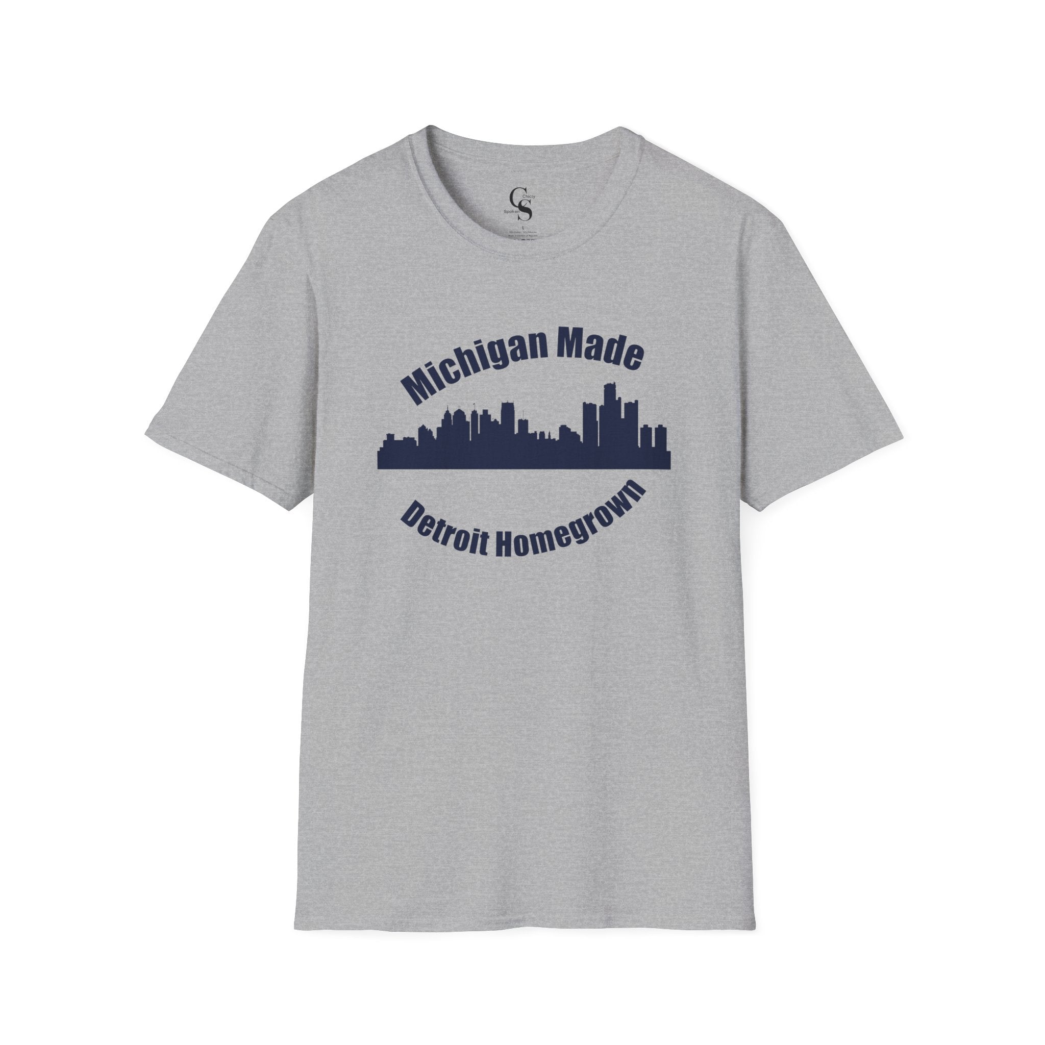 Michigan Made, Detroit Homegrown Tee - Tonyalicious Tees