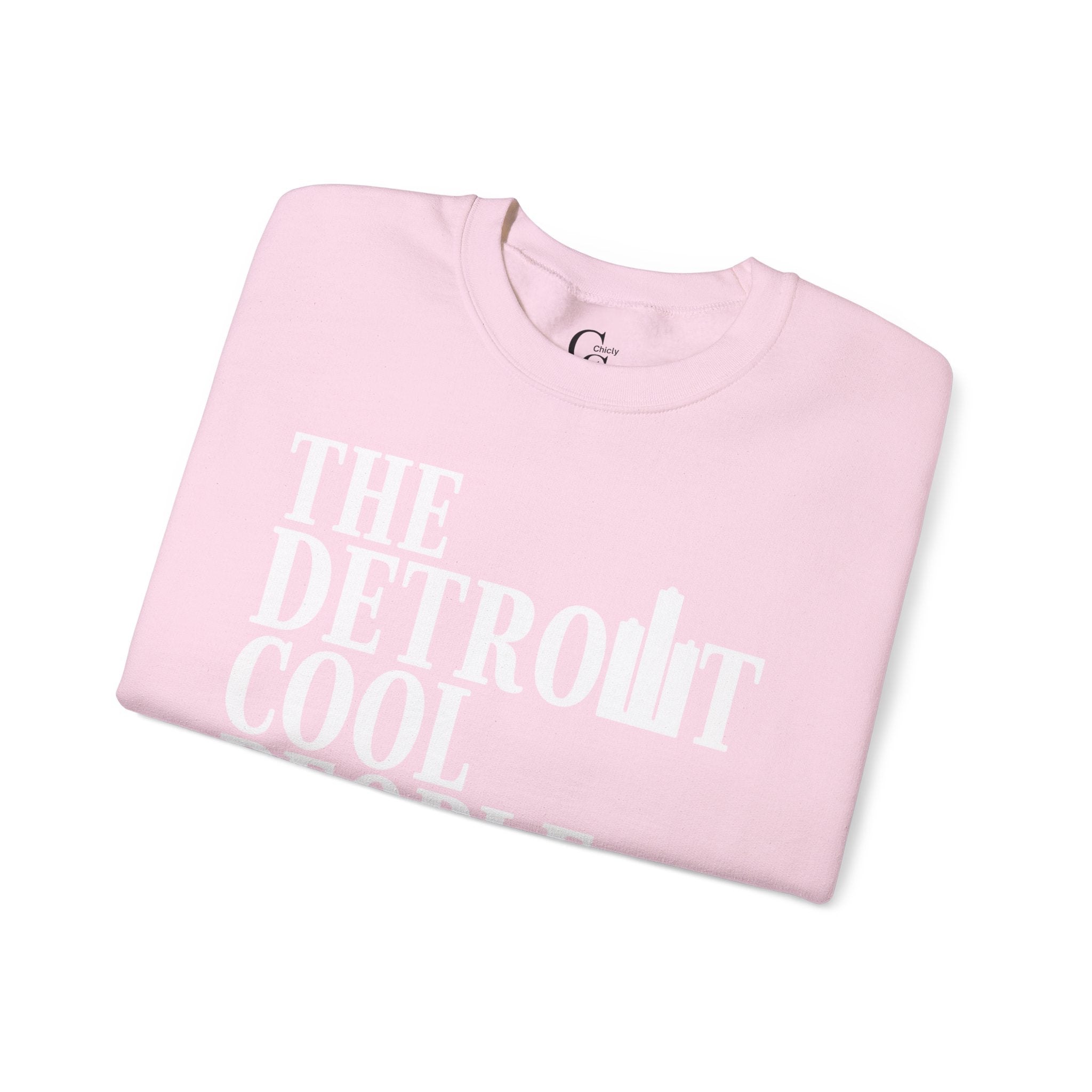 Detroit Cool People Society Crewneck Sweatshirt - Tonyalicious Tees