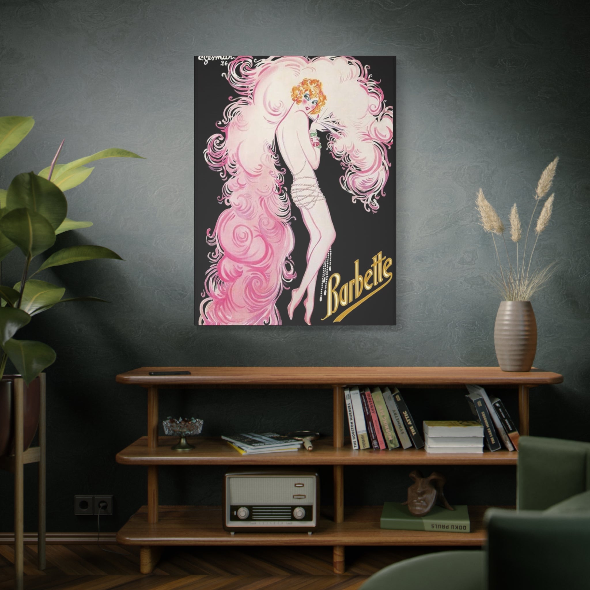 Vintage Barbette Wall Art - Tonyalicious Tees