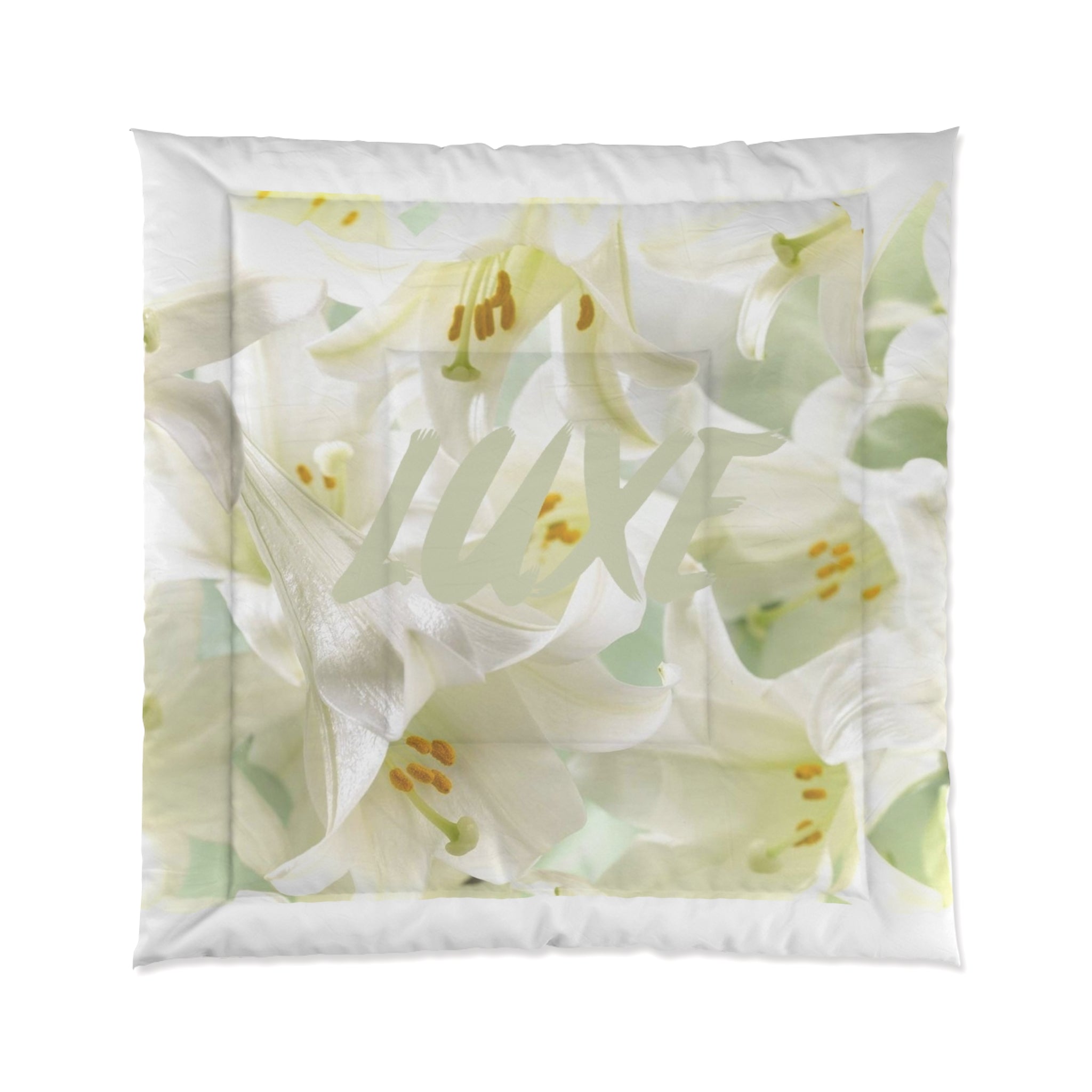 Luxe Lilies Comforter - Tonyalicious Tees