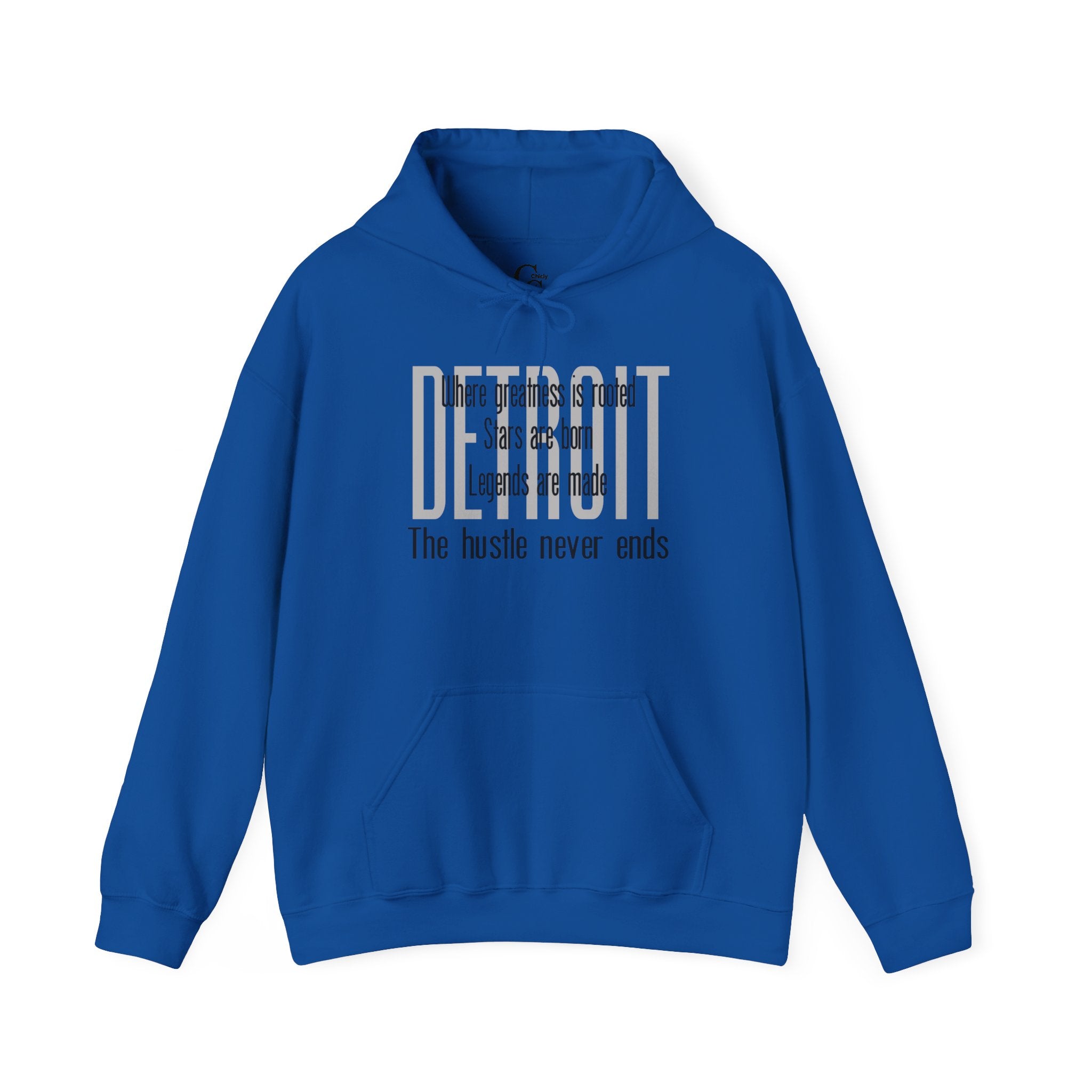 Detroit Greatness, Stars and Legends Hoodie - Tonyalicious Tees
