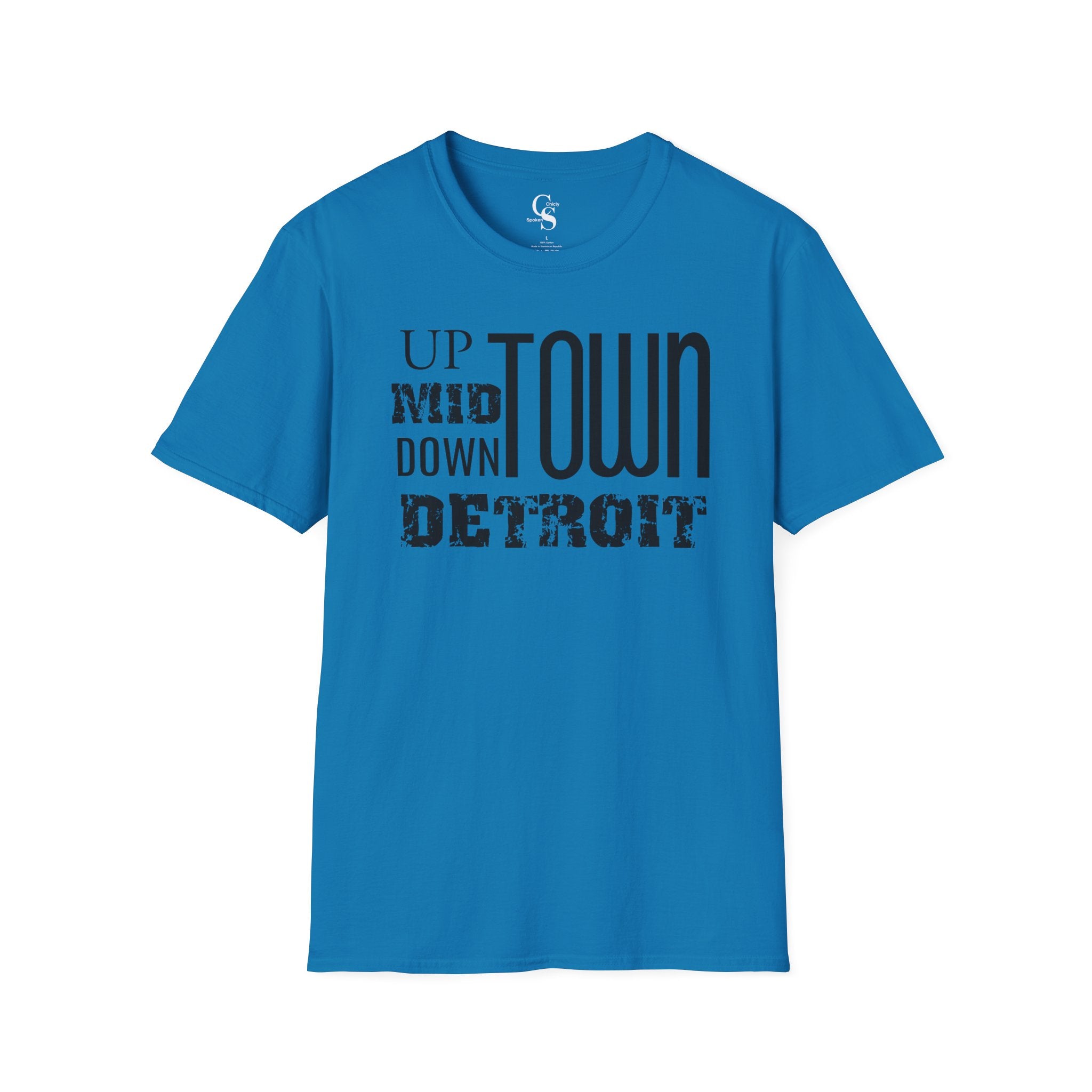 Up, Mid, Downtown Detroit Tee - Tonyalicious Tees