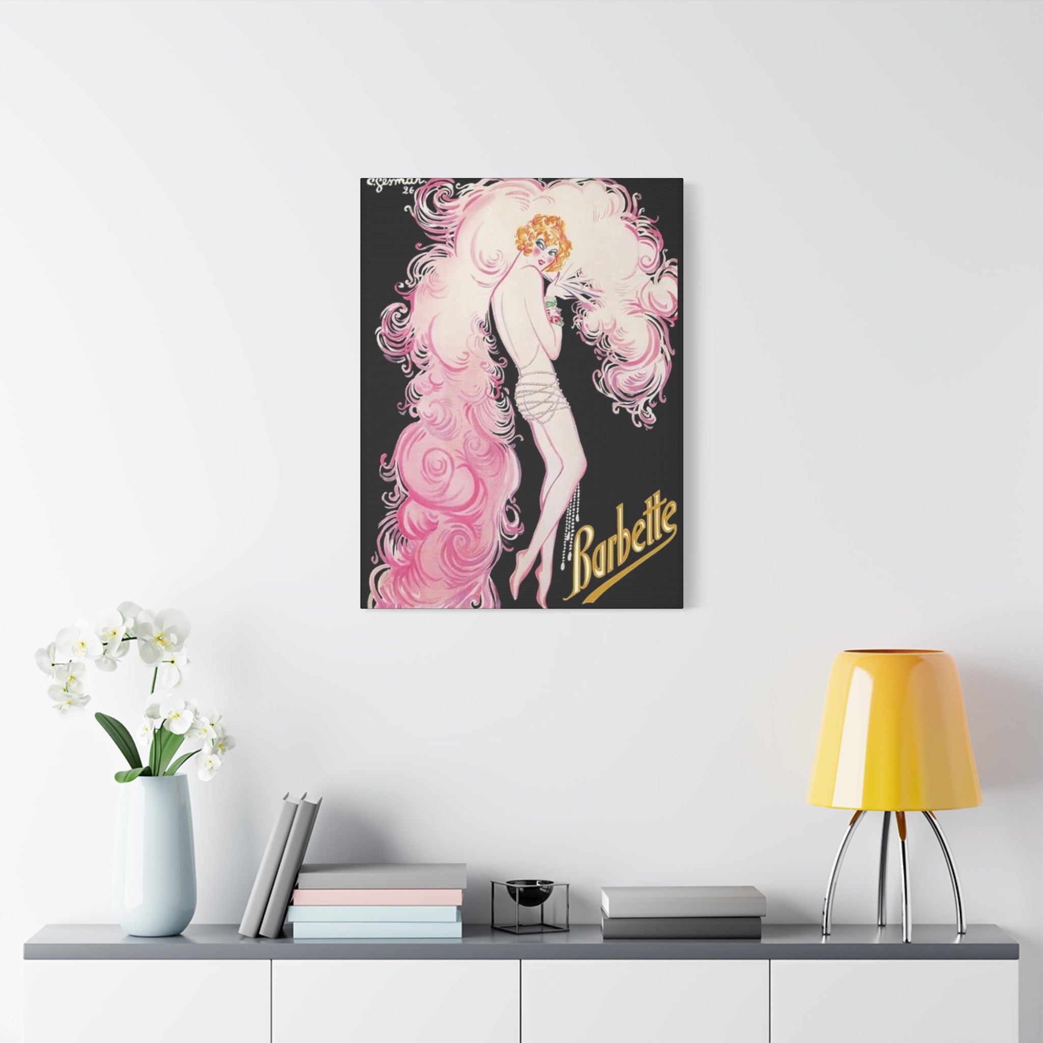 Vintage Barbette Wall Art - Tonyalicious Tees