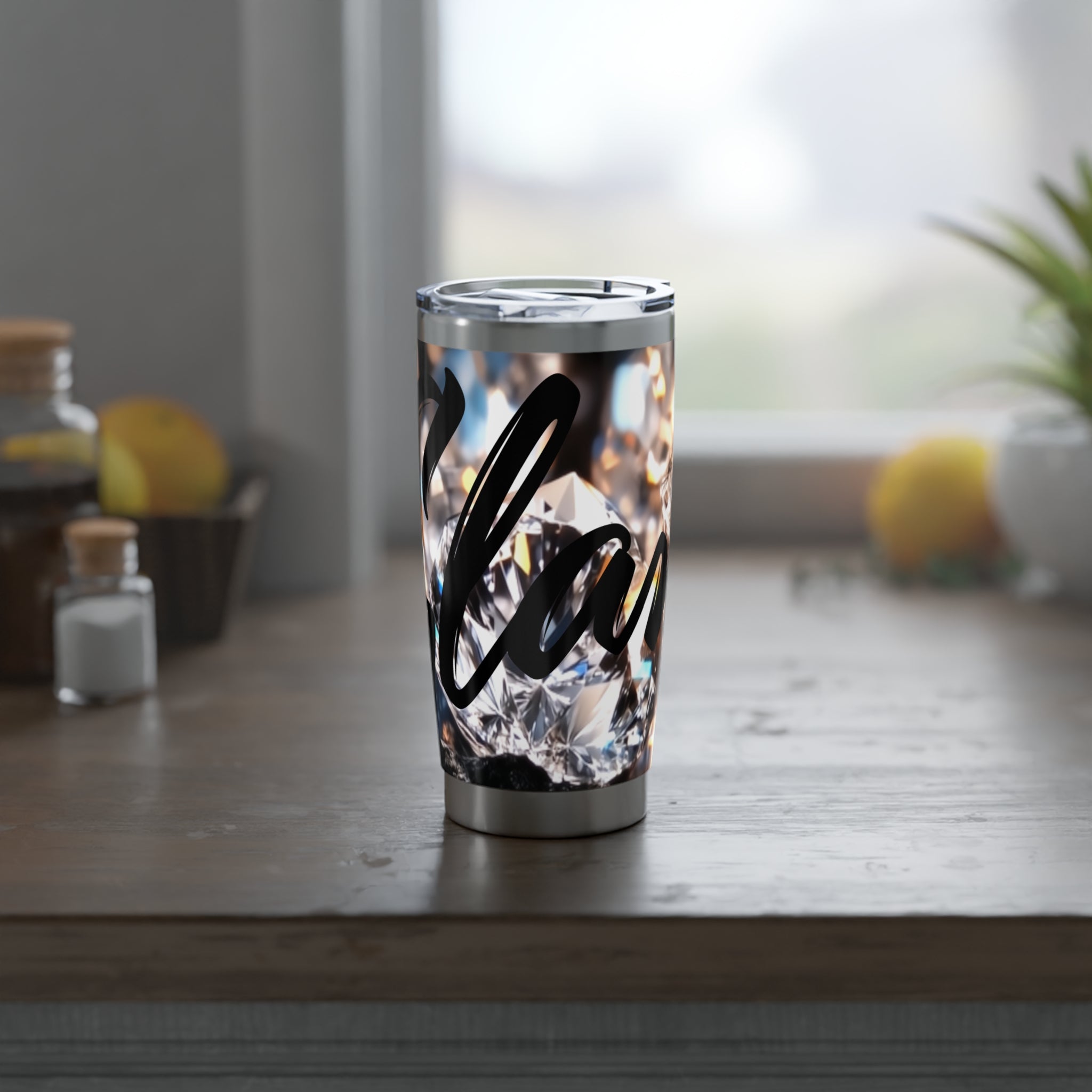 Glam Diamonds Tumbler