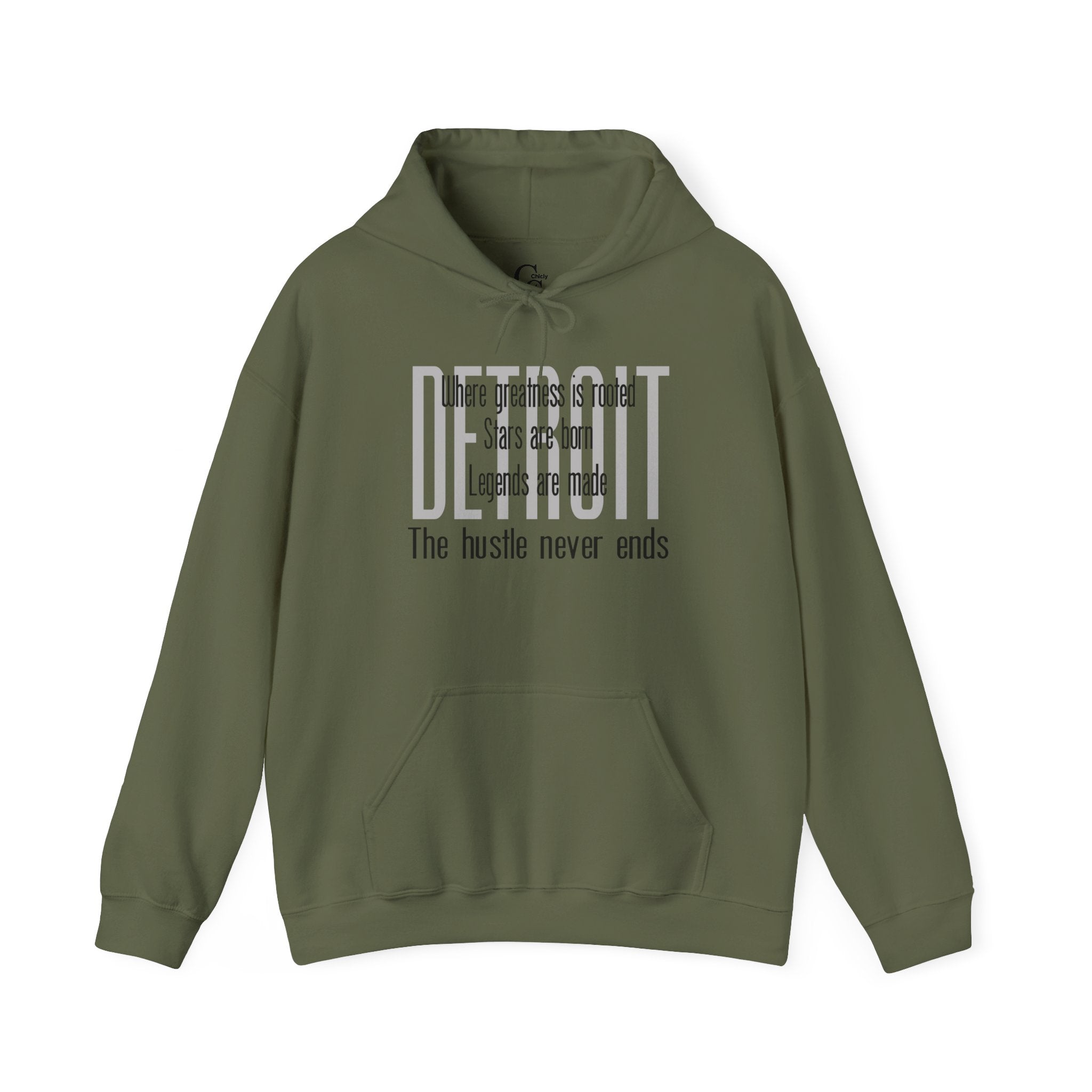 Detroit Greatness, Stars and Legends Hoodie - Tonyalicious Tees
