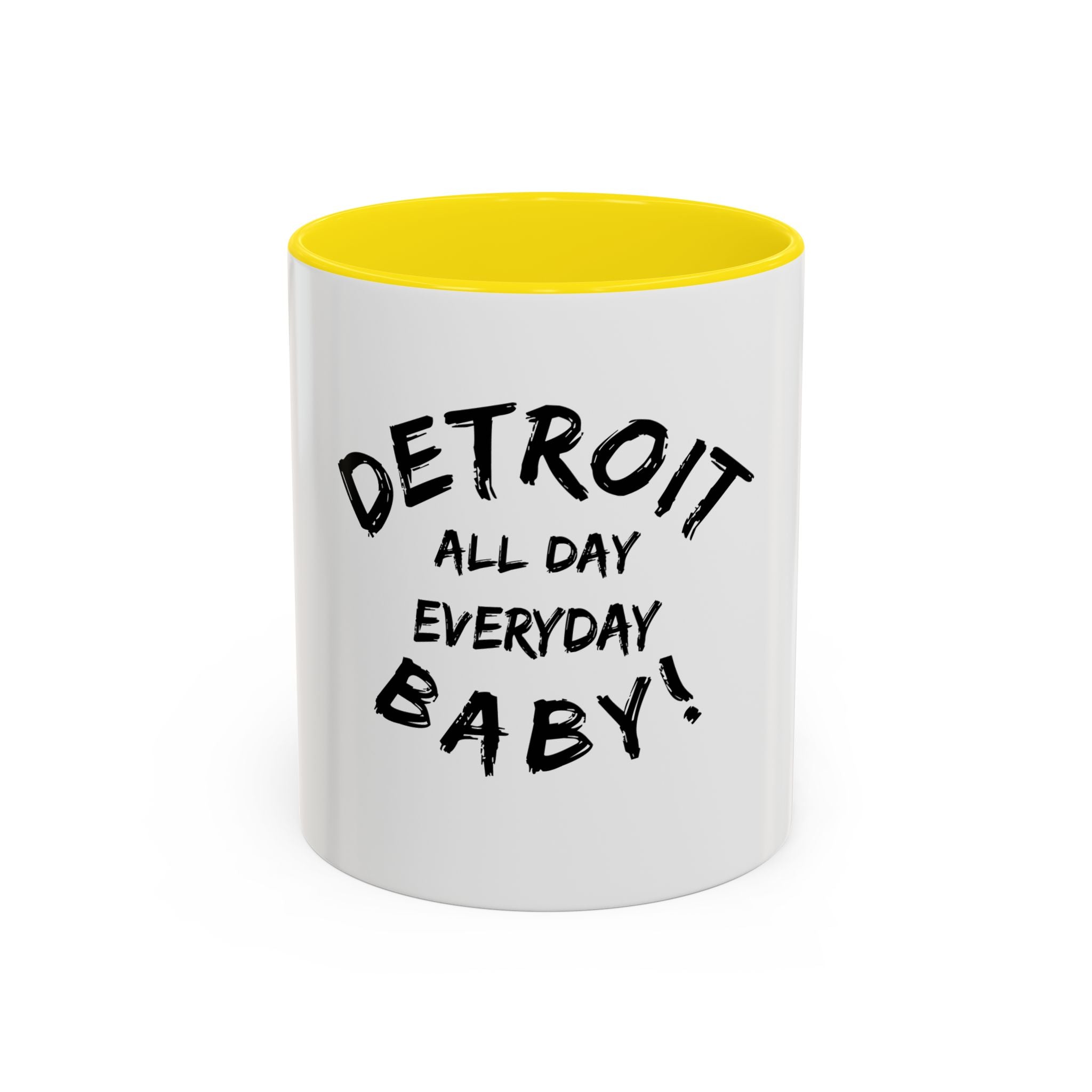 Detroit All Day Everyday Day Mug - Tonyalicious Tees