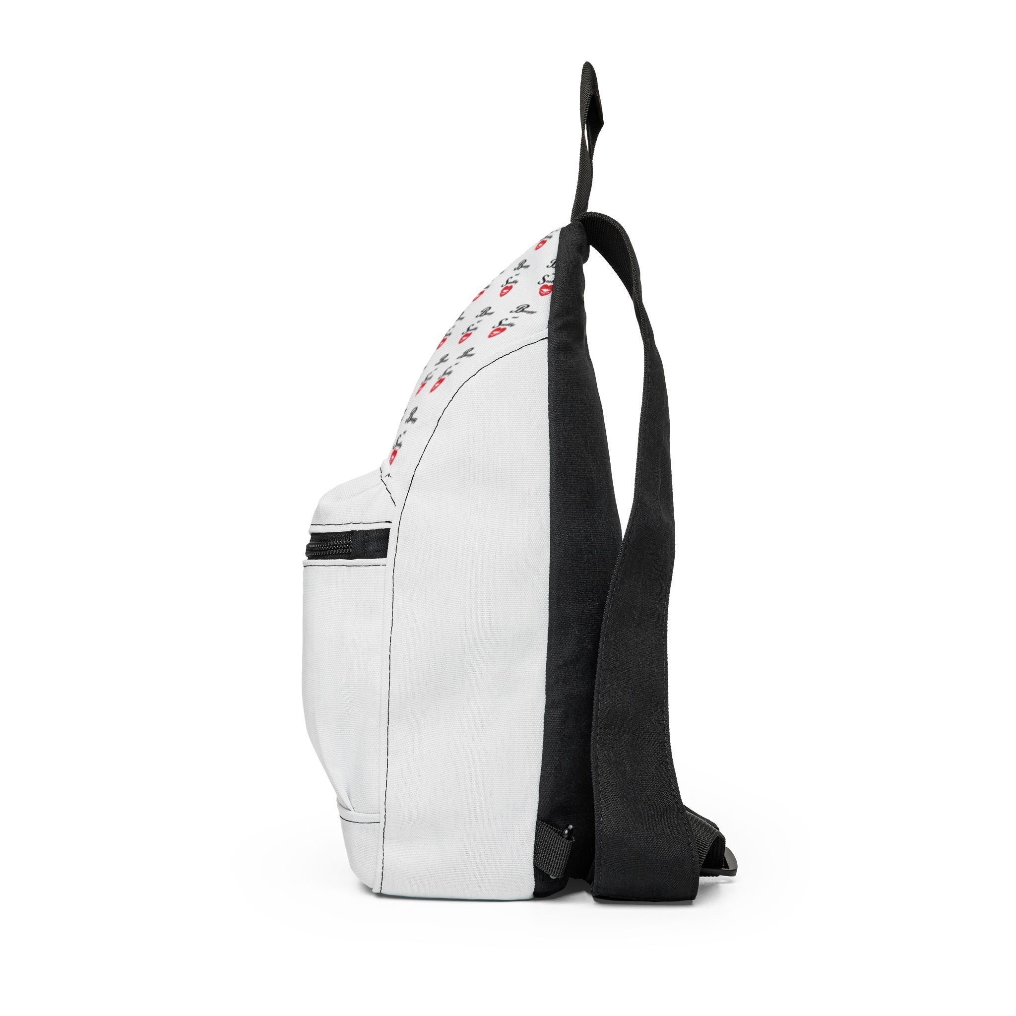 Bougy and Snobby White Crossbody Sling Bag - Tonyalicious Tees