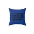 Up Mid Downtown Detroit Pillow - Tonyalicious Tees