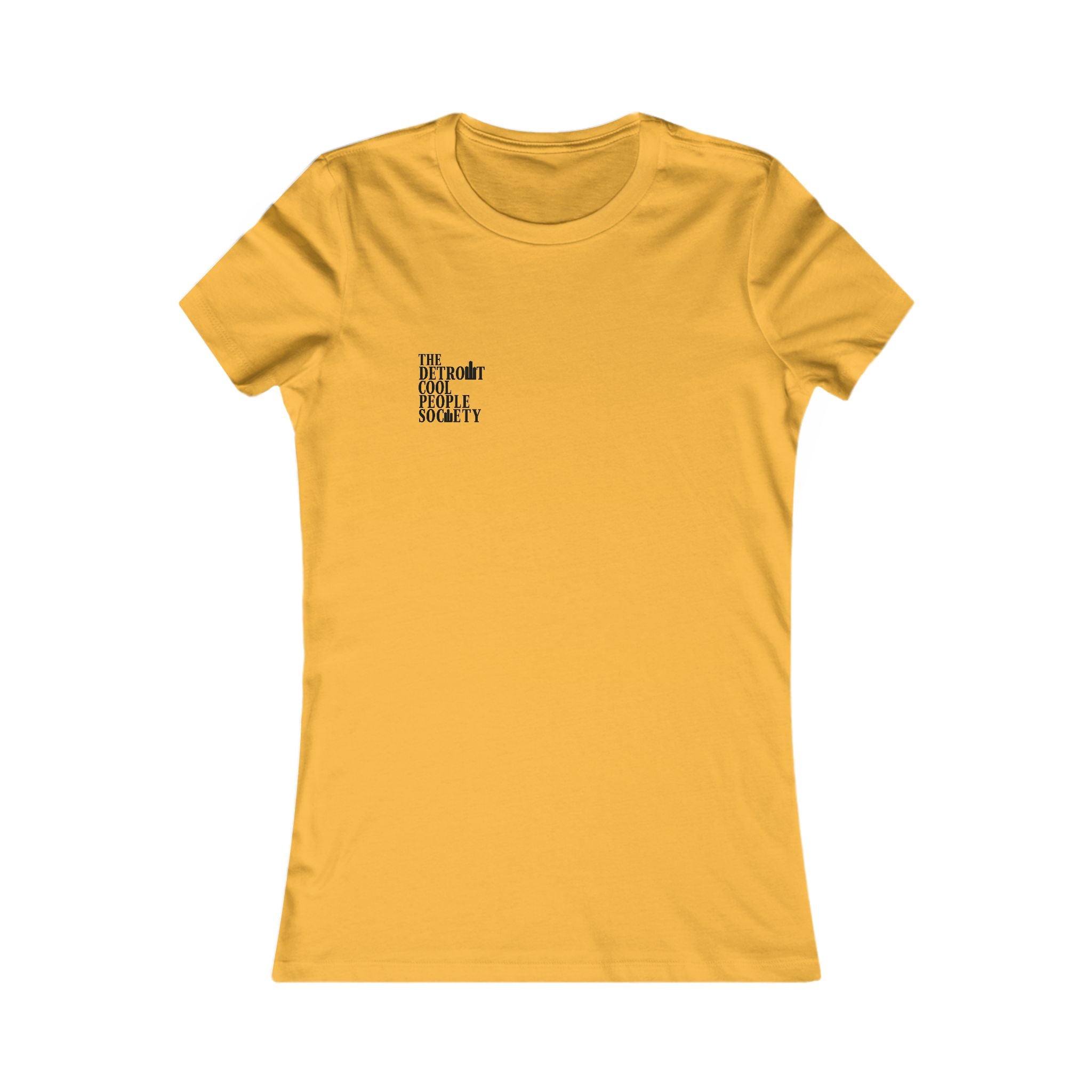 The Detroit Cool People Society Fitted Women&