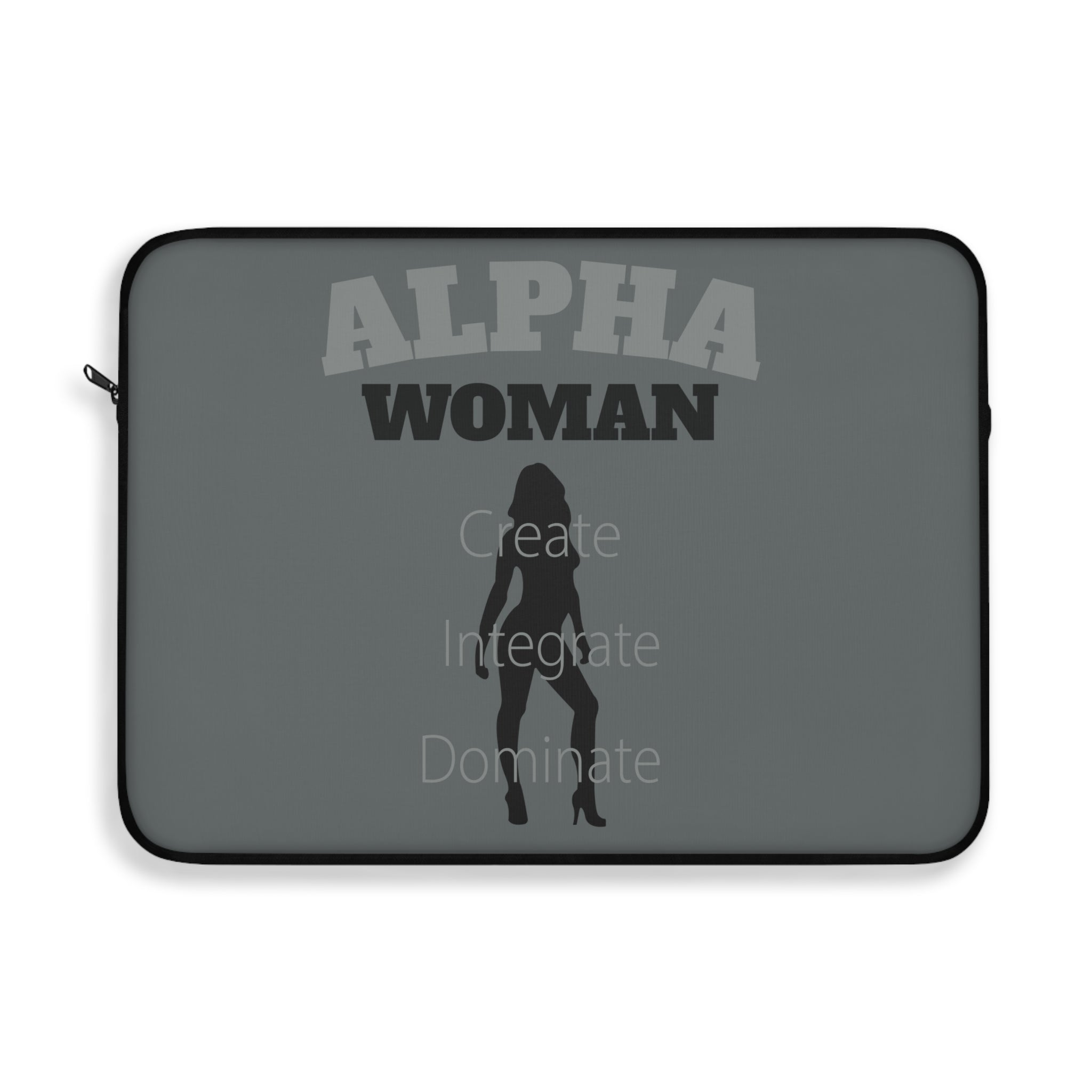 Alpha Woman Laptop Sleeve - Tonyalicious Tees