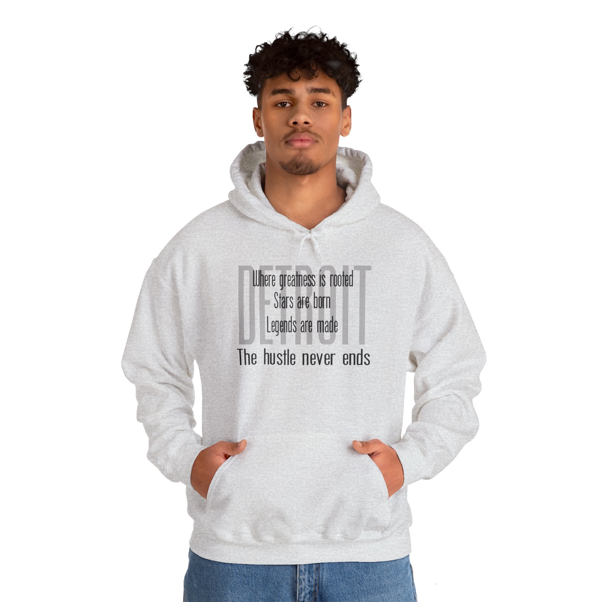 Detroit Greatness, Stars and Legends Hoodie - Tonyalicious Tees