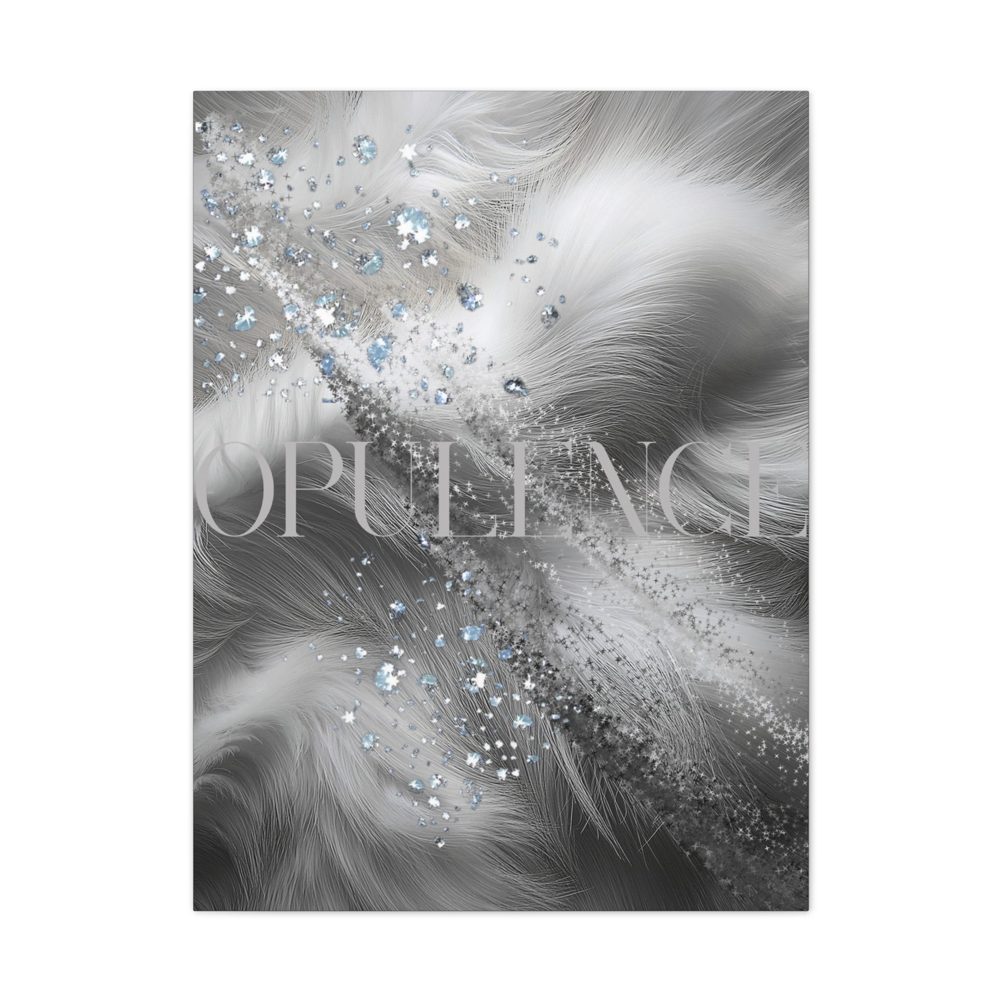 Opulence Silver Wall Art